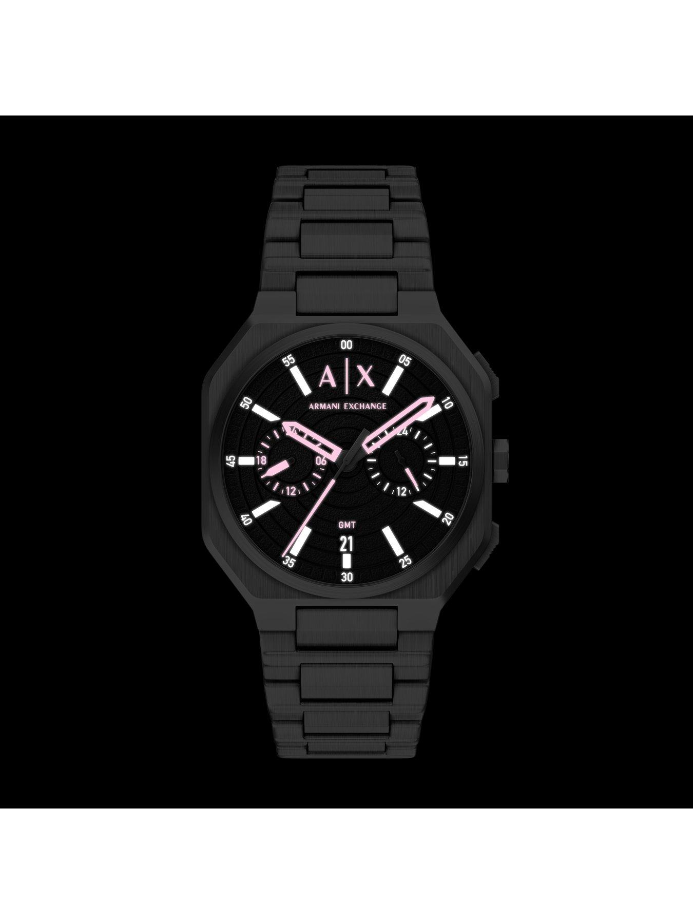 Image 4 of 7 of Armani Exchange Bass Dual-Time Watch