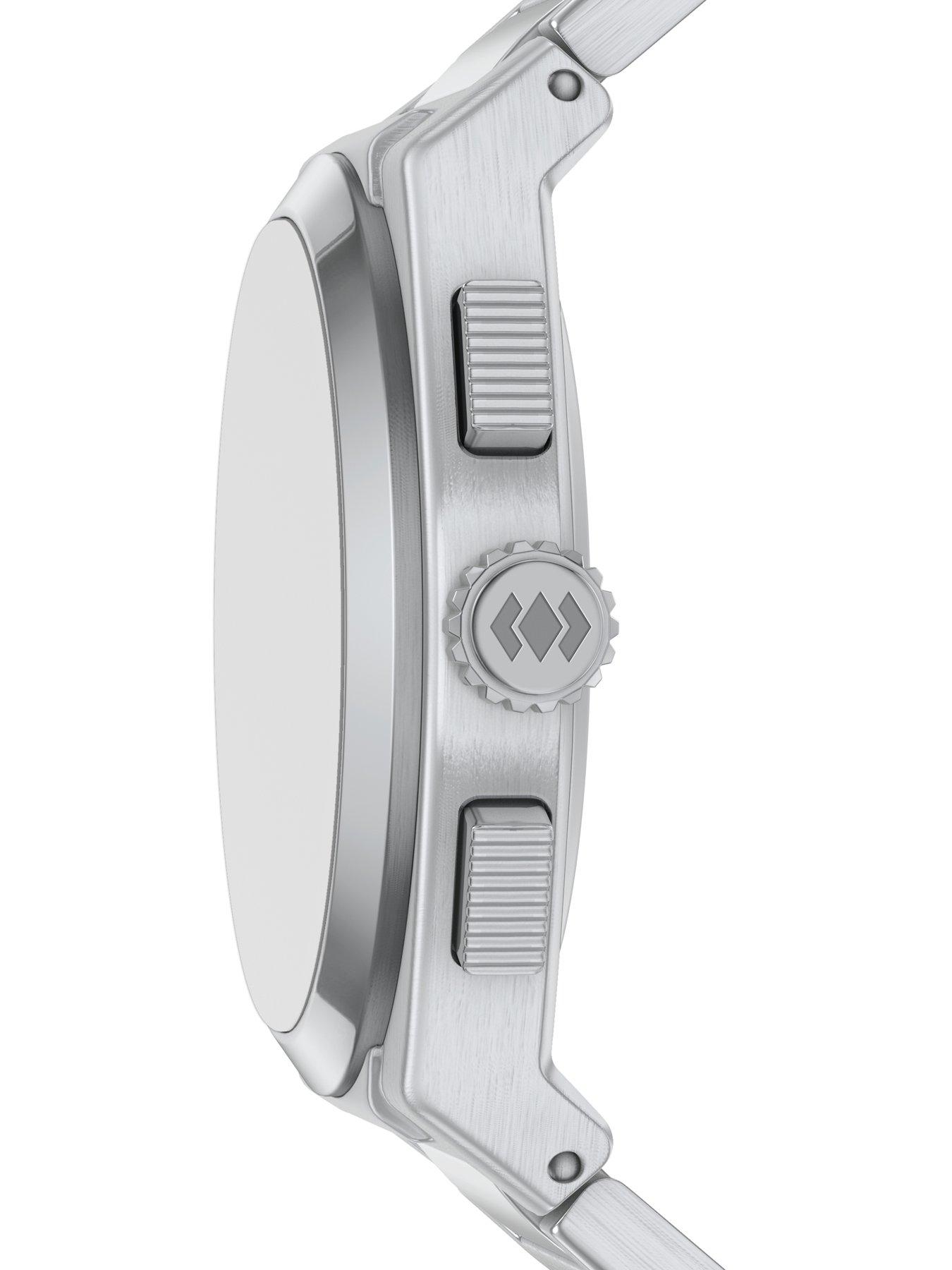 Image 4 of 7 of Fossil Men's Everett Chronograph Stainless Steel Watch, FS6183