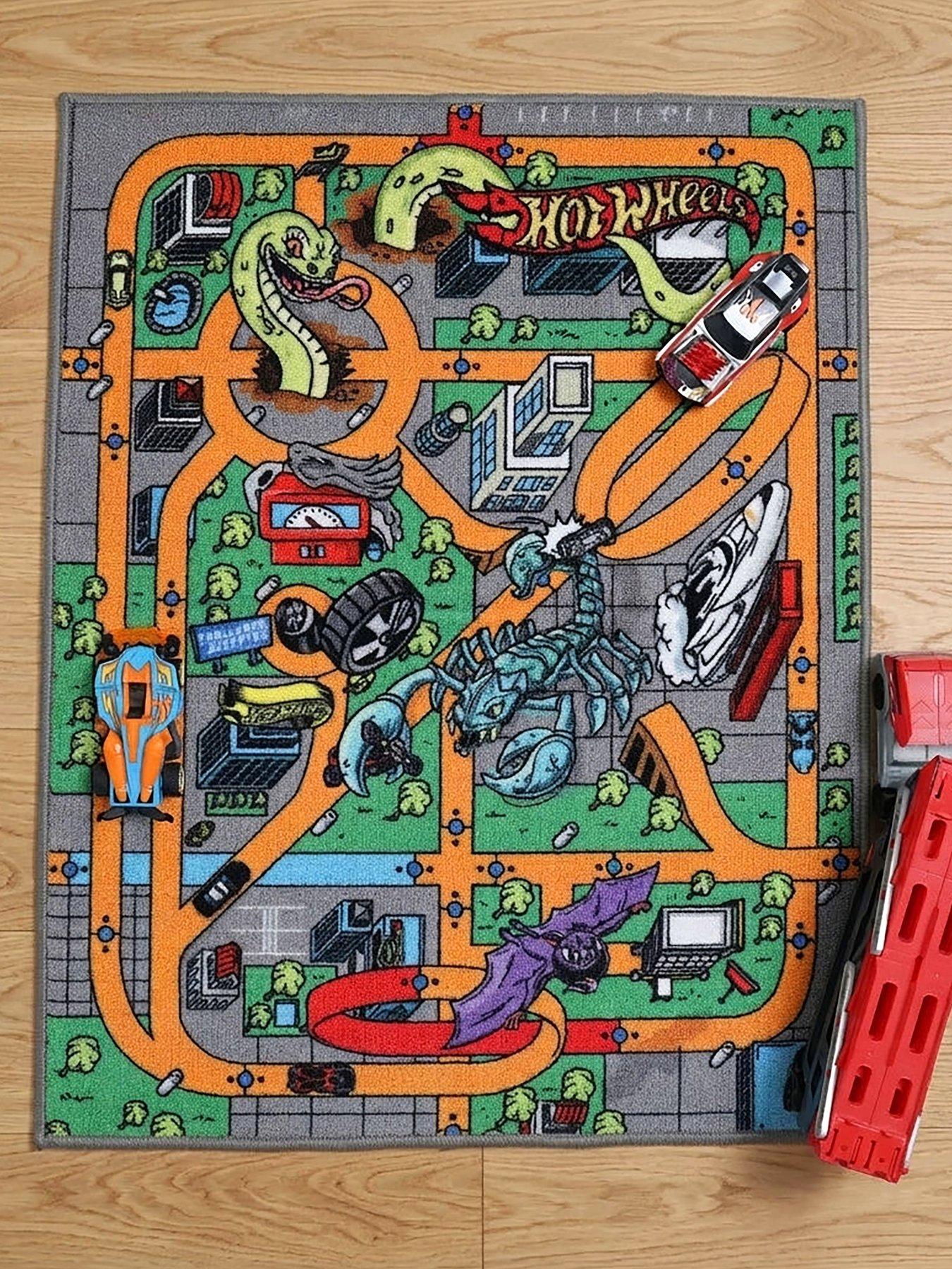 Hot Wheels Hot Wheels Travel Digital Printed Rug