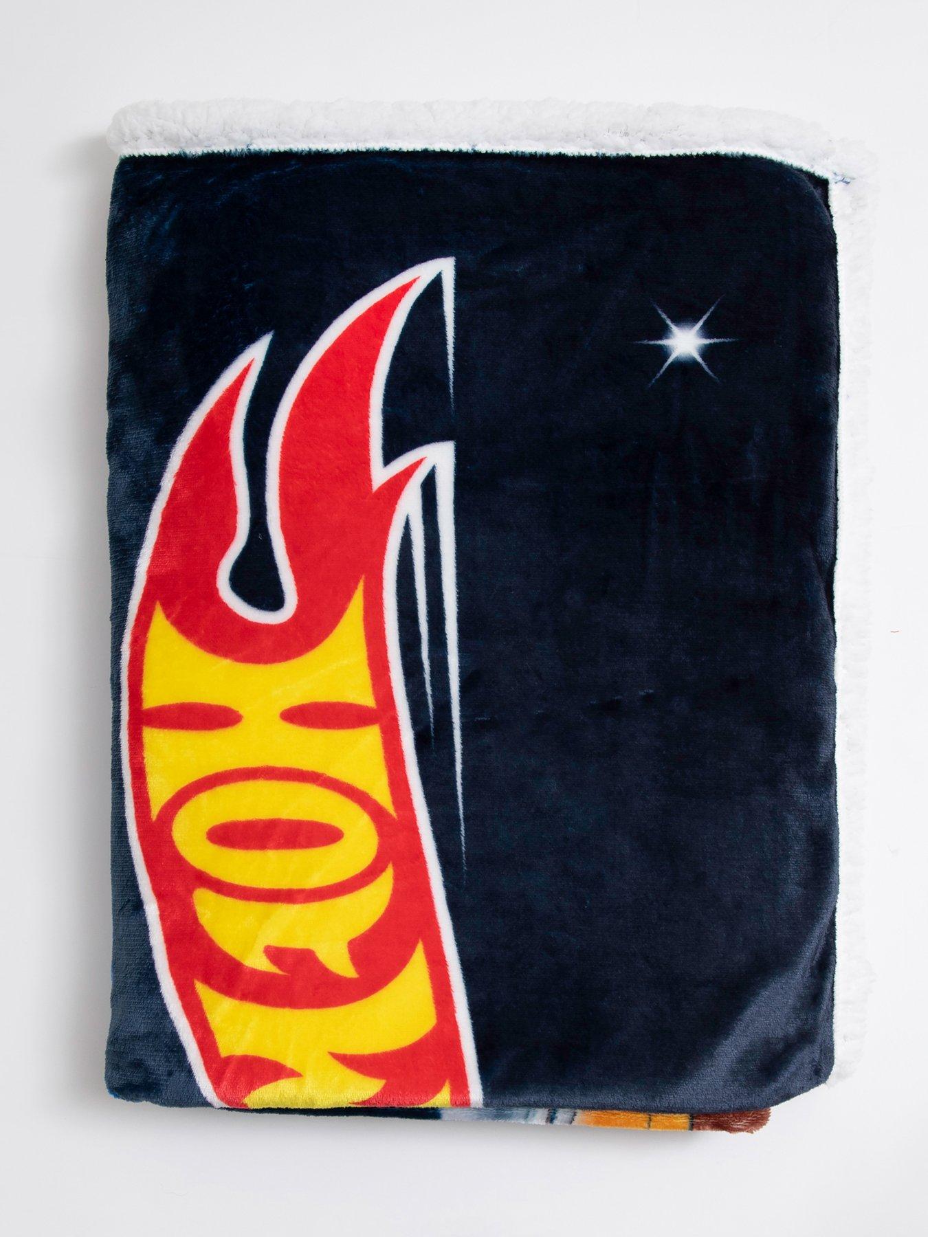 Image 4 of 7 of Hot Wheels Hot Wheels Motorway Digital Sherpa Back Fleece