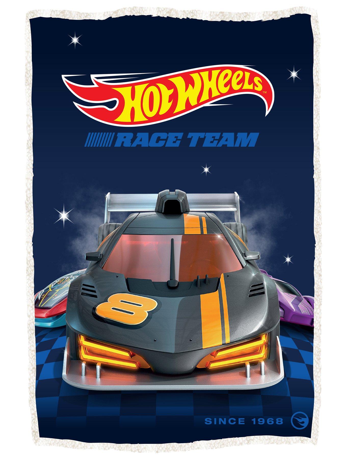 Image 7 of 7 of Hot Wheels Hot Wheels Motorway Digital Sherpa Back Fleece