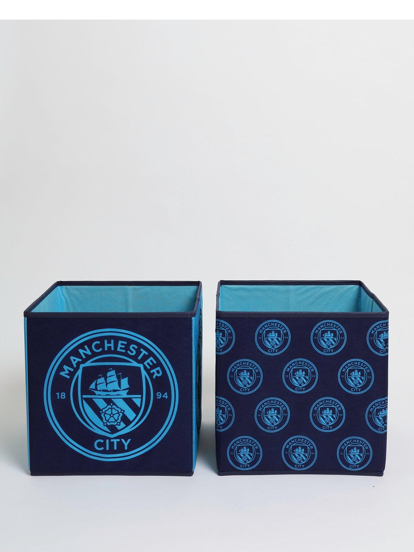 Manchester City Manchester City Score Storage Cubes 2 Pack