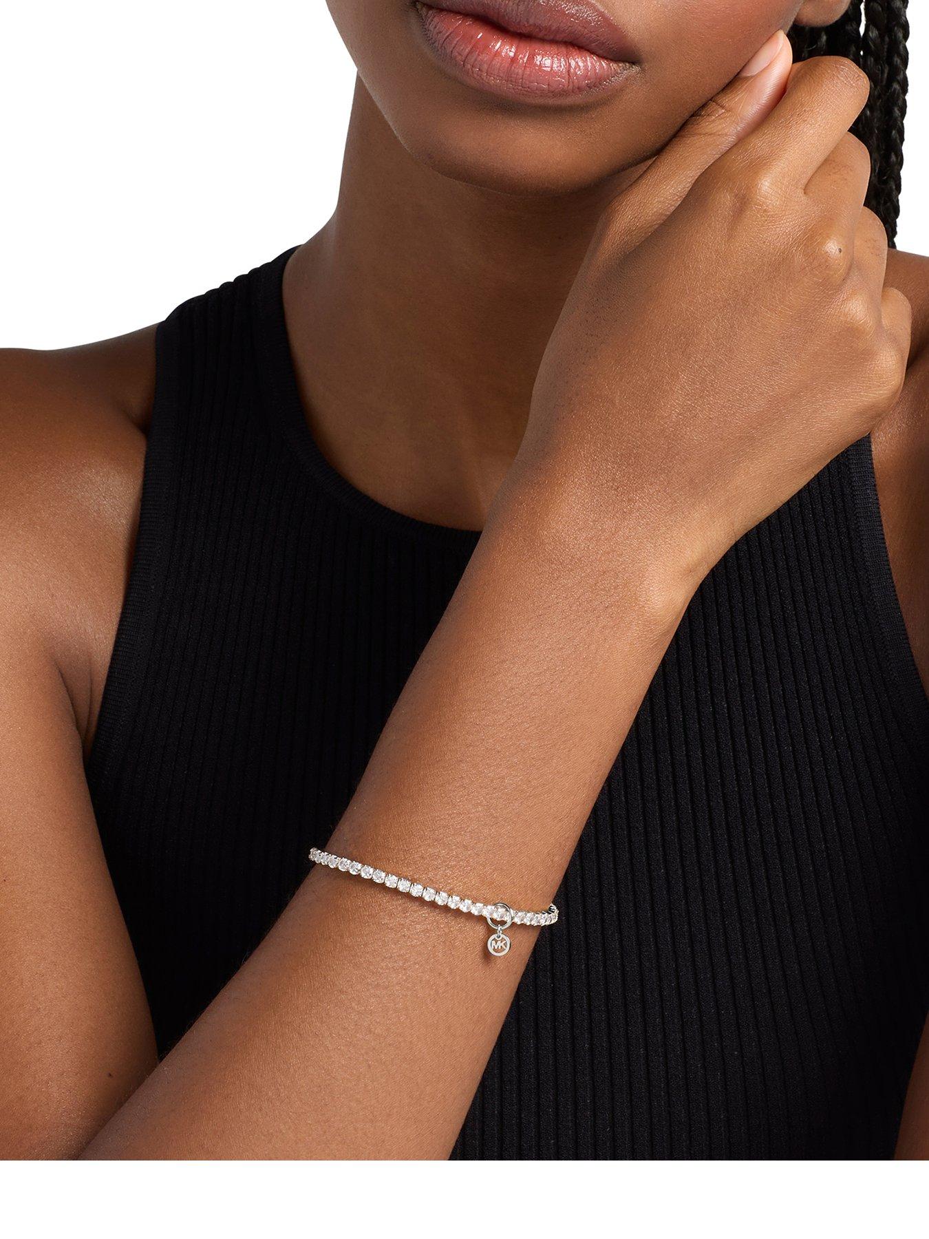 Michael Kors Michael Kors Women's Stretch Tennis Bracelet, MKJ8682040