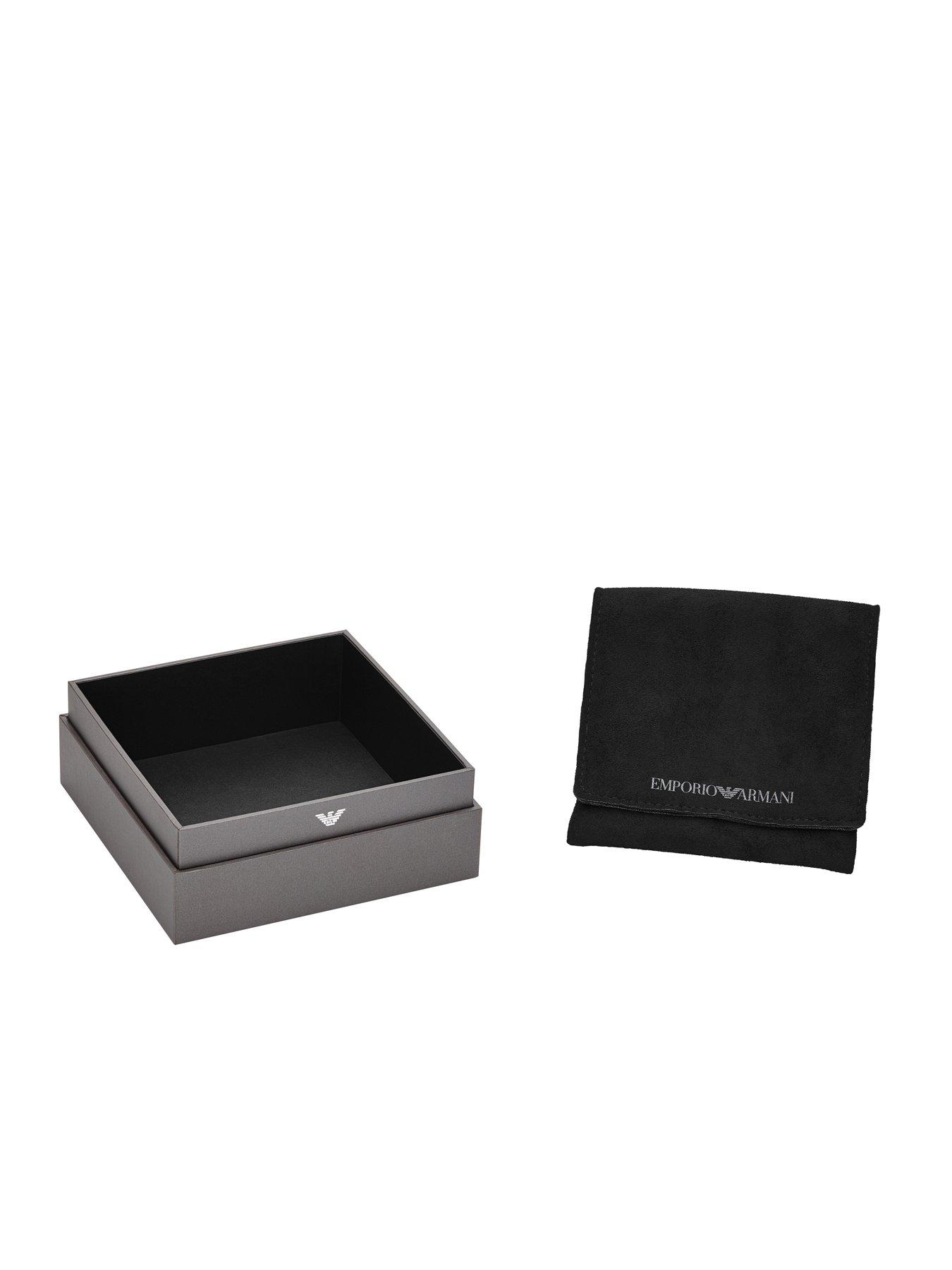 Image 4 of 4 of Emporio Armani Men's Two-Tone Stainless Steel Chain Necklace, EGS3372040