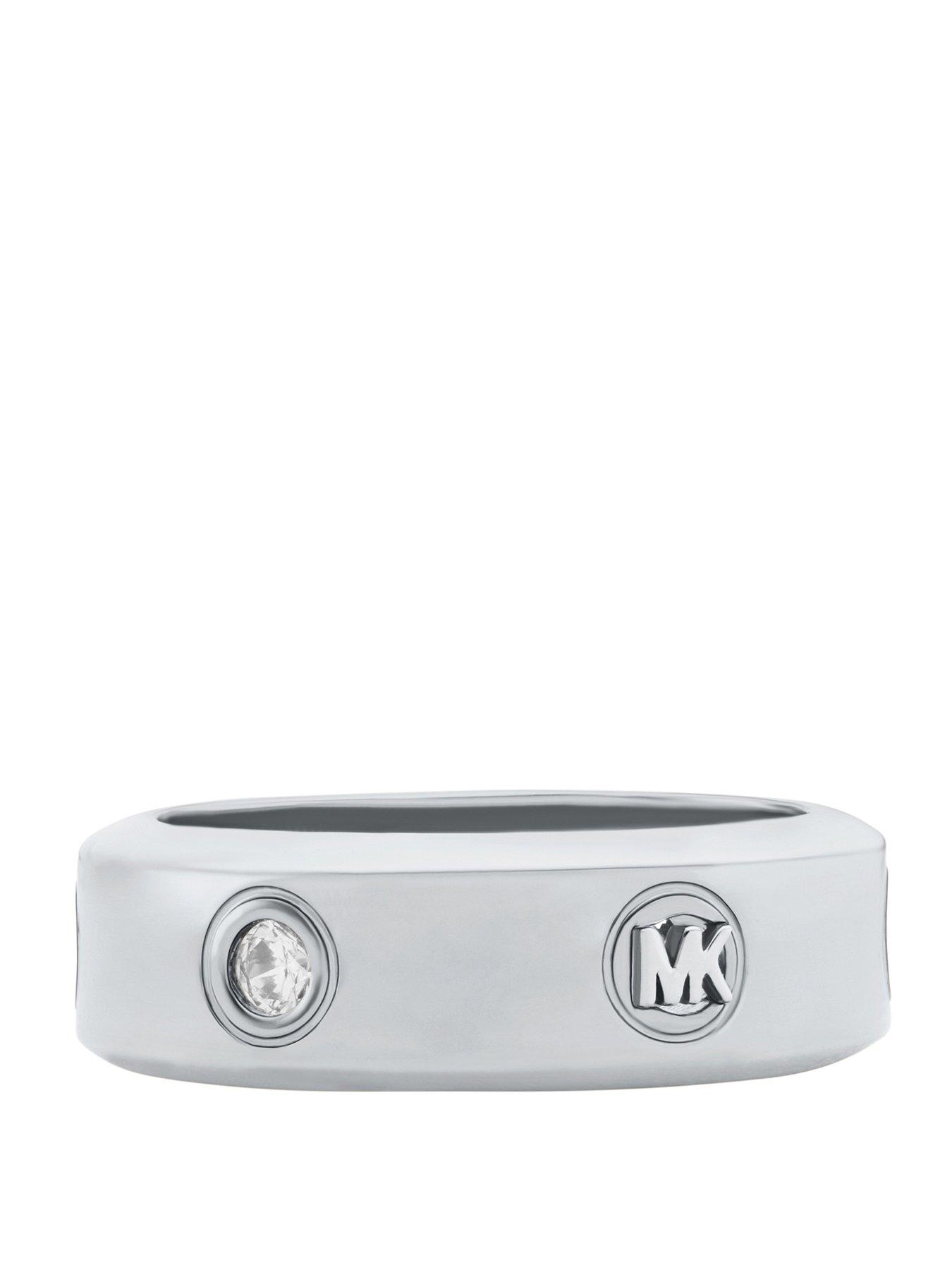 Image 1 of 4 of Michael Kors Women's Stone Station Ring, MKJ8651040