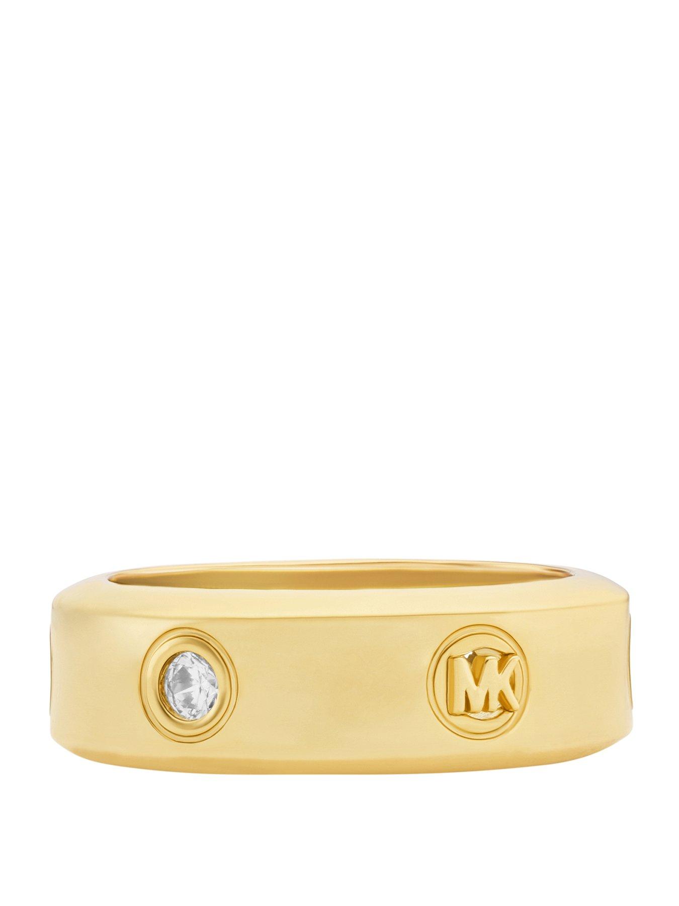 Image 1 of 4 of Michael Kors Women's Stone Station Ring, MKJ8651710