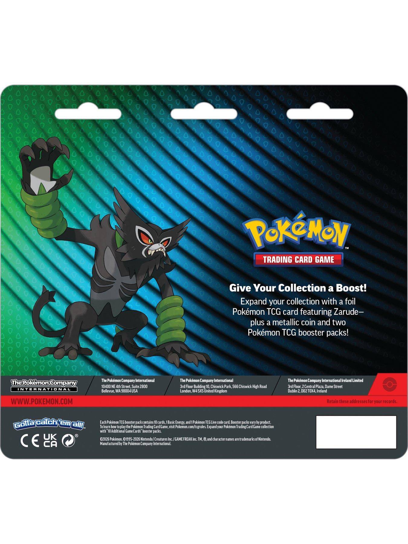 Image 2 of 2 of Pokemon Pokemon TCG: Mega Evolution 2 Pack Blister August 2026 - Zarude