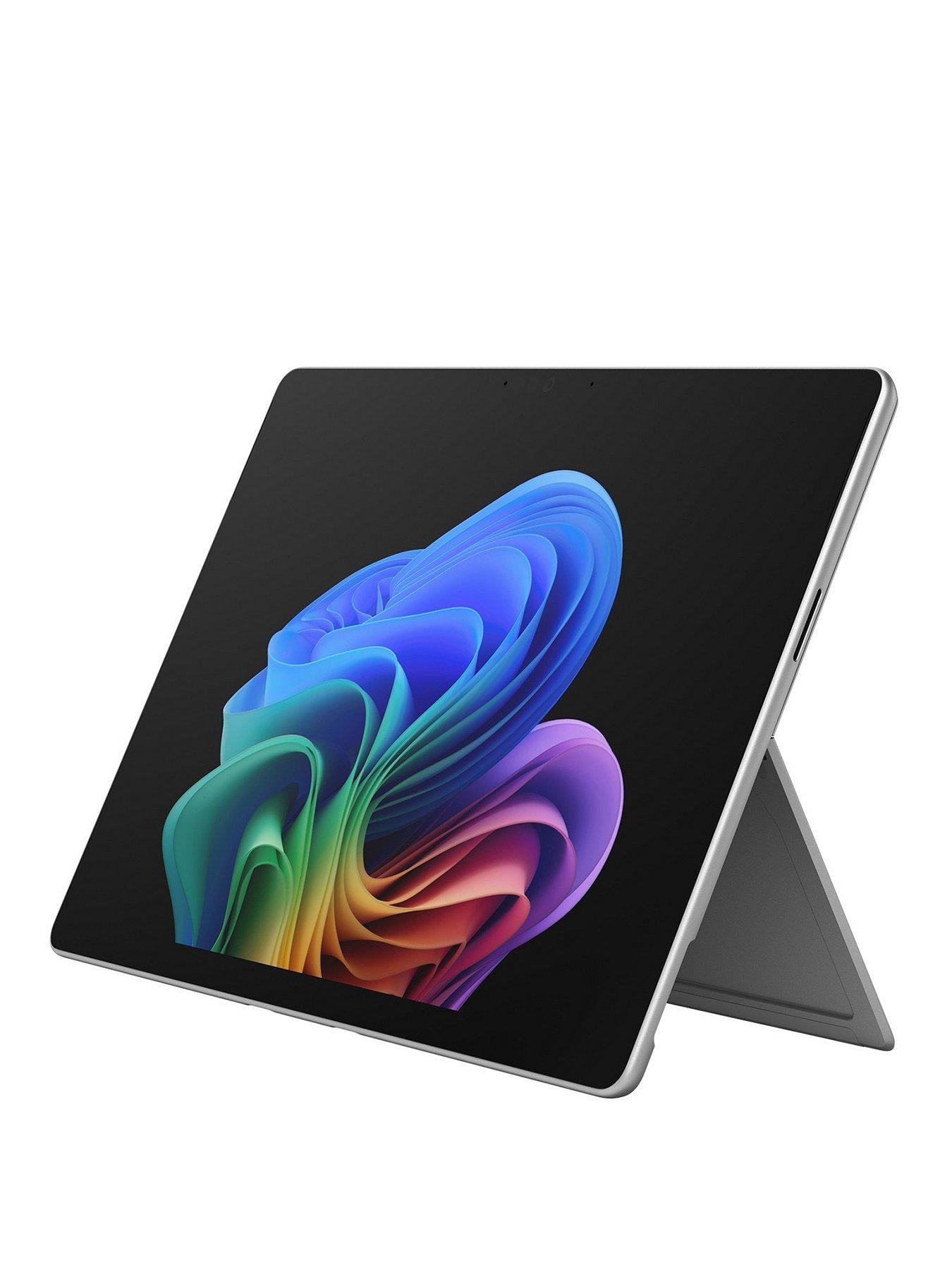 Microsoft Surface Pro 13In Touchscreen Laptop - Copilot+ Pc - Snapdragon X2 Plus, 16Gb Ram, 512Gb Ssd, Platinum - No Power Adaptor Included + in Silver