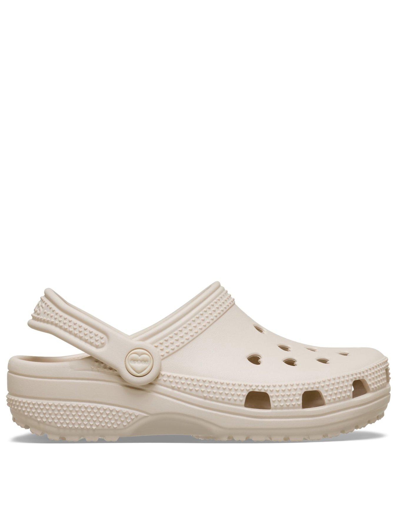 Image 1 of 6 of Crocs Classic Hearts Cut Out Kids