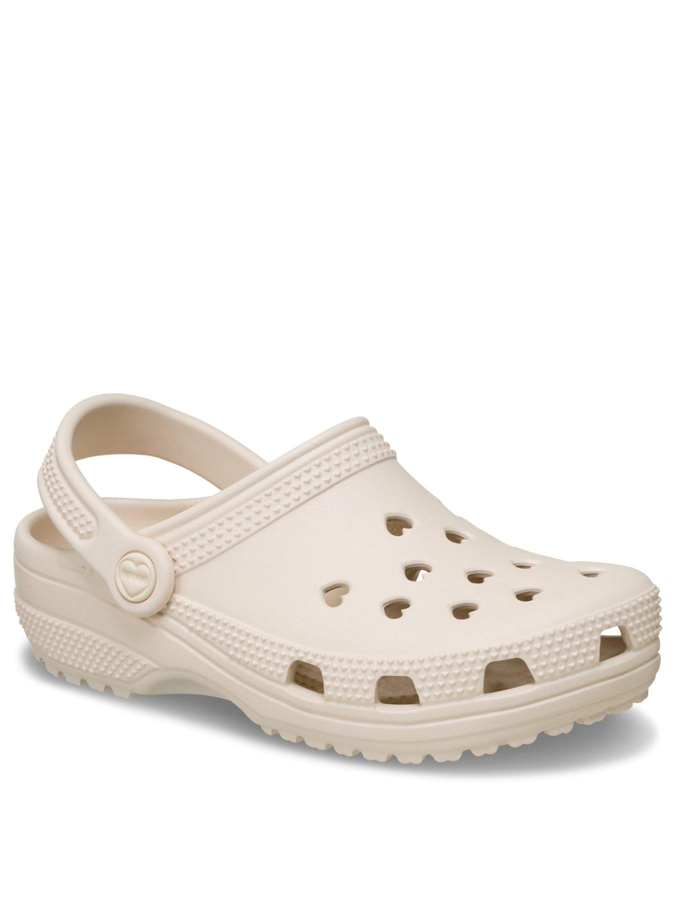 Image 2 of 6 of Crocs Classic Hearts Cut Out Kids
