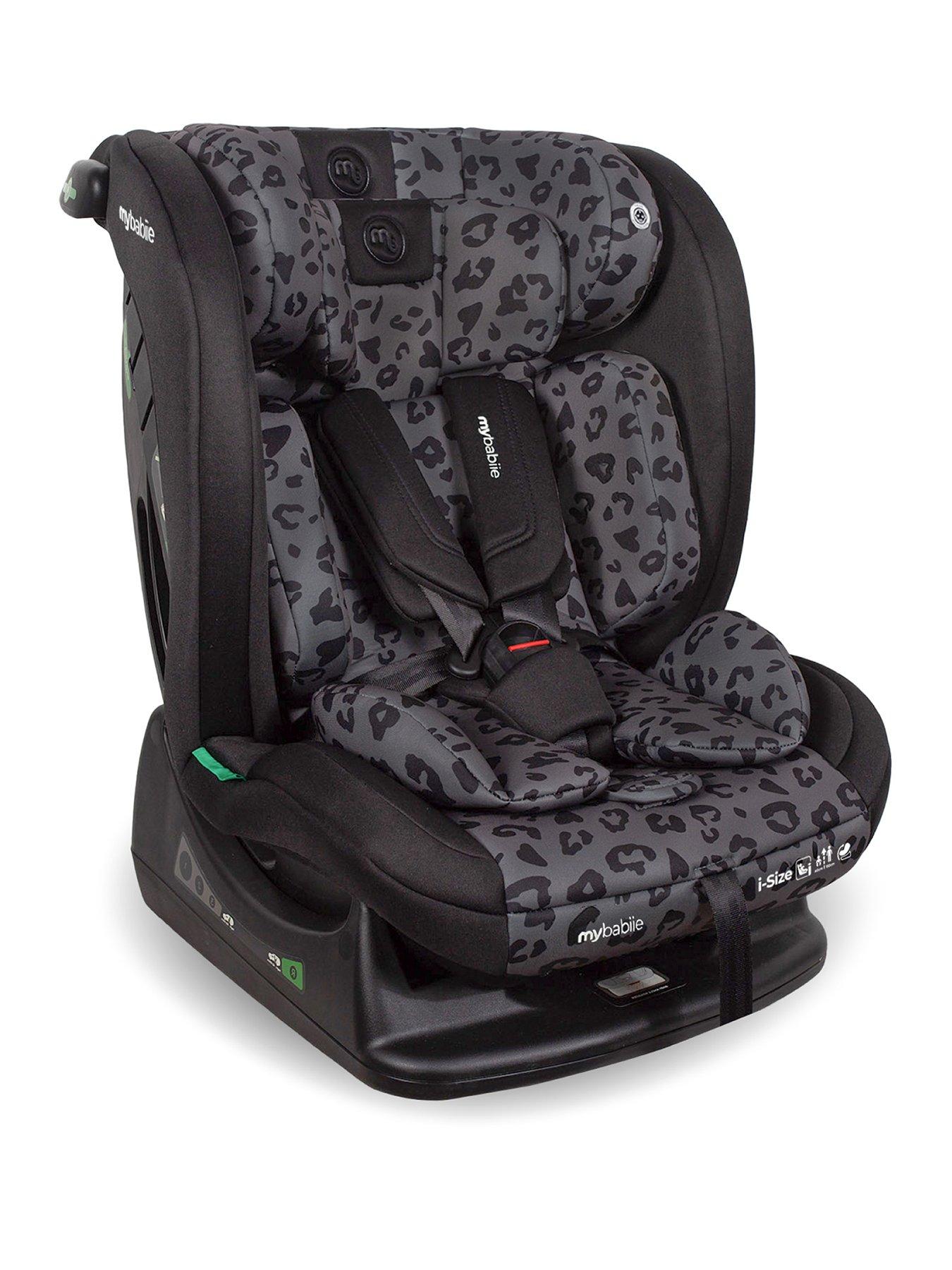 My Babiie MBCS100 2-in-1 Convertible R129 Car Seat - Black Leopard
