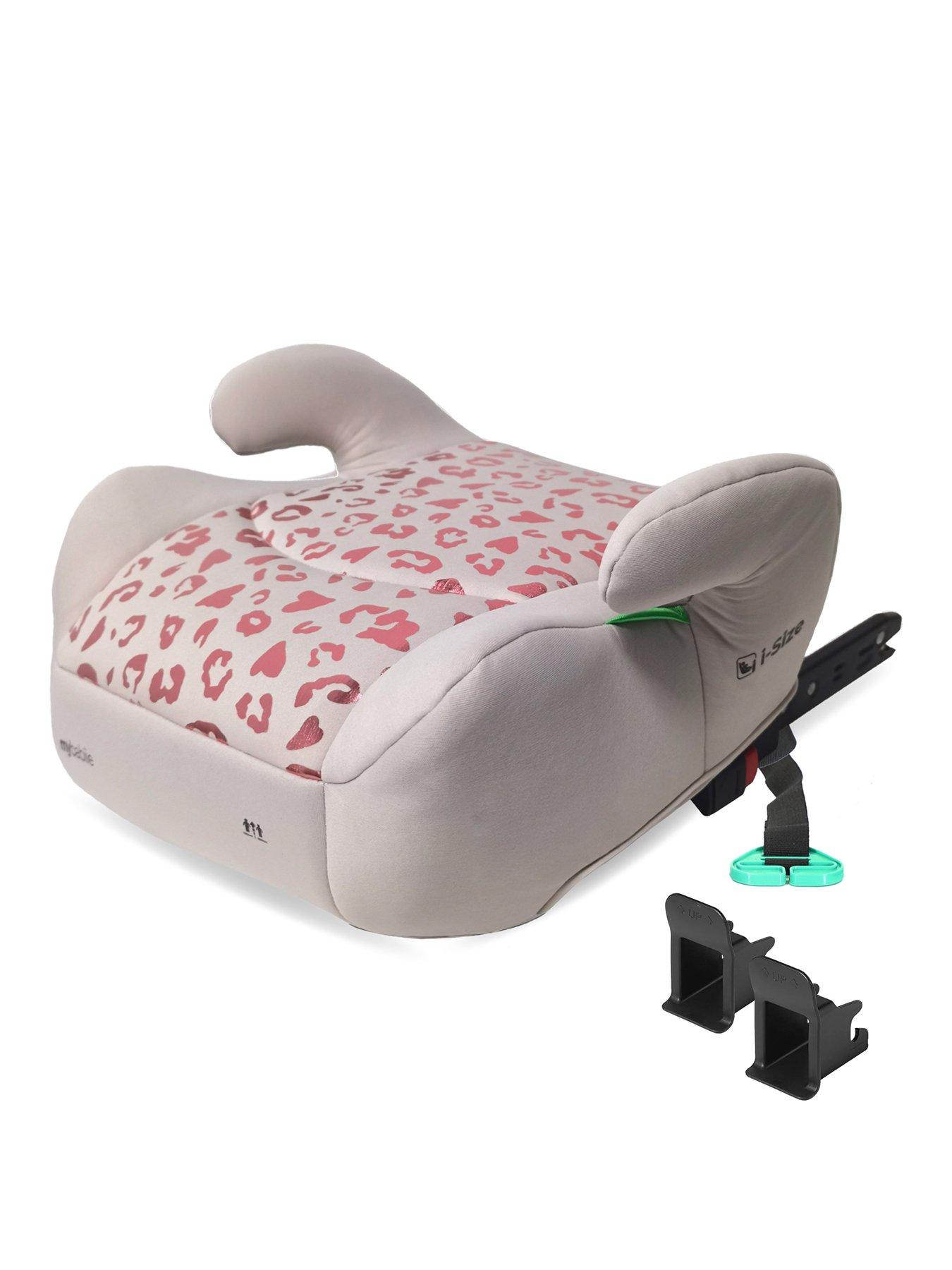 My Babiie MBCSB20 Booster R129 Car Seat with ISOFIX - Pink Leopard