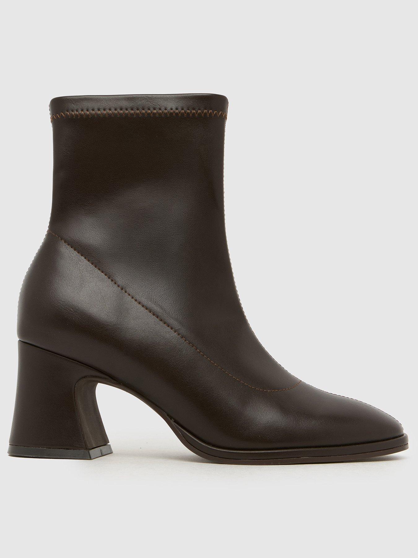 Schuh Brenna Sock Boot - Brown