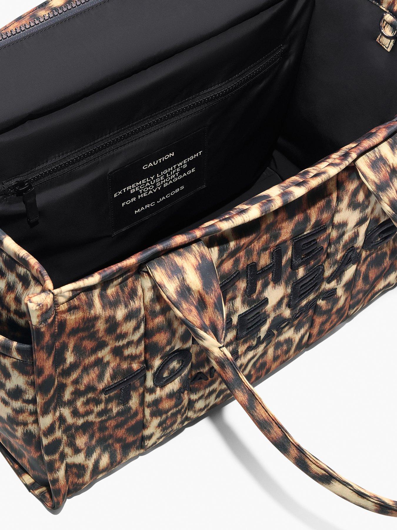 Image 5 of 5 of MARC JACOBS Leopard Print Tote Bag - Brown