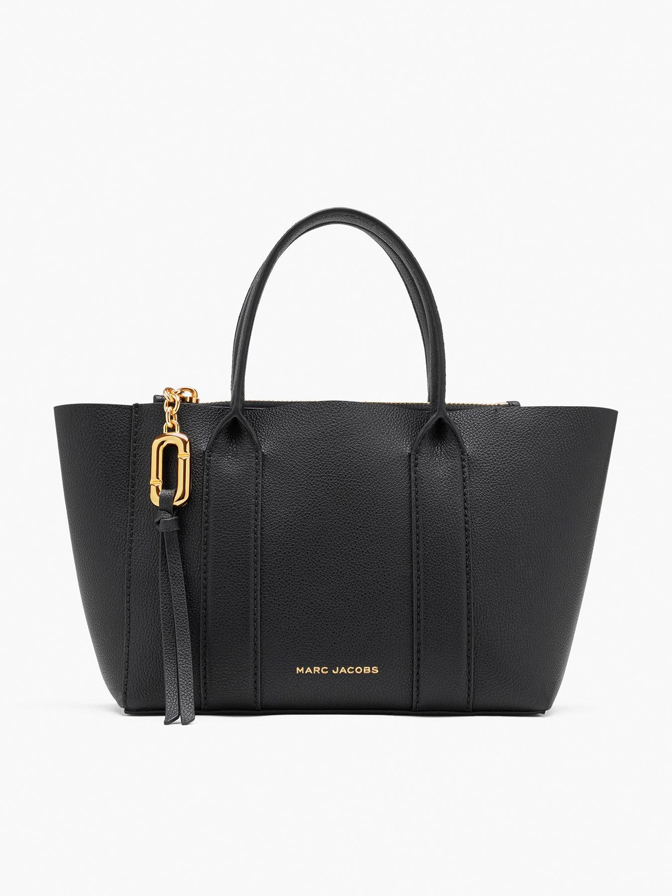 MARC JACOBS Pop J Marc Small Work Tote Bag - Black