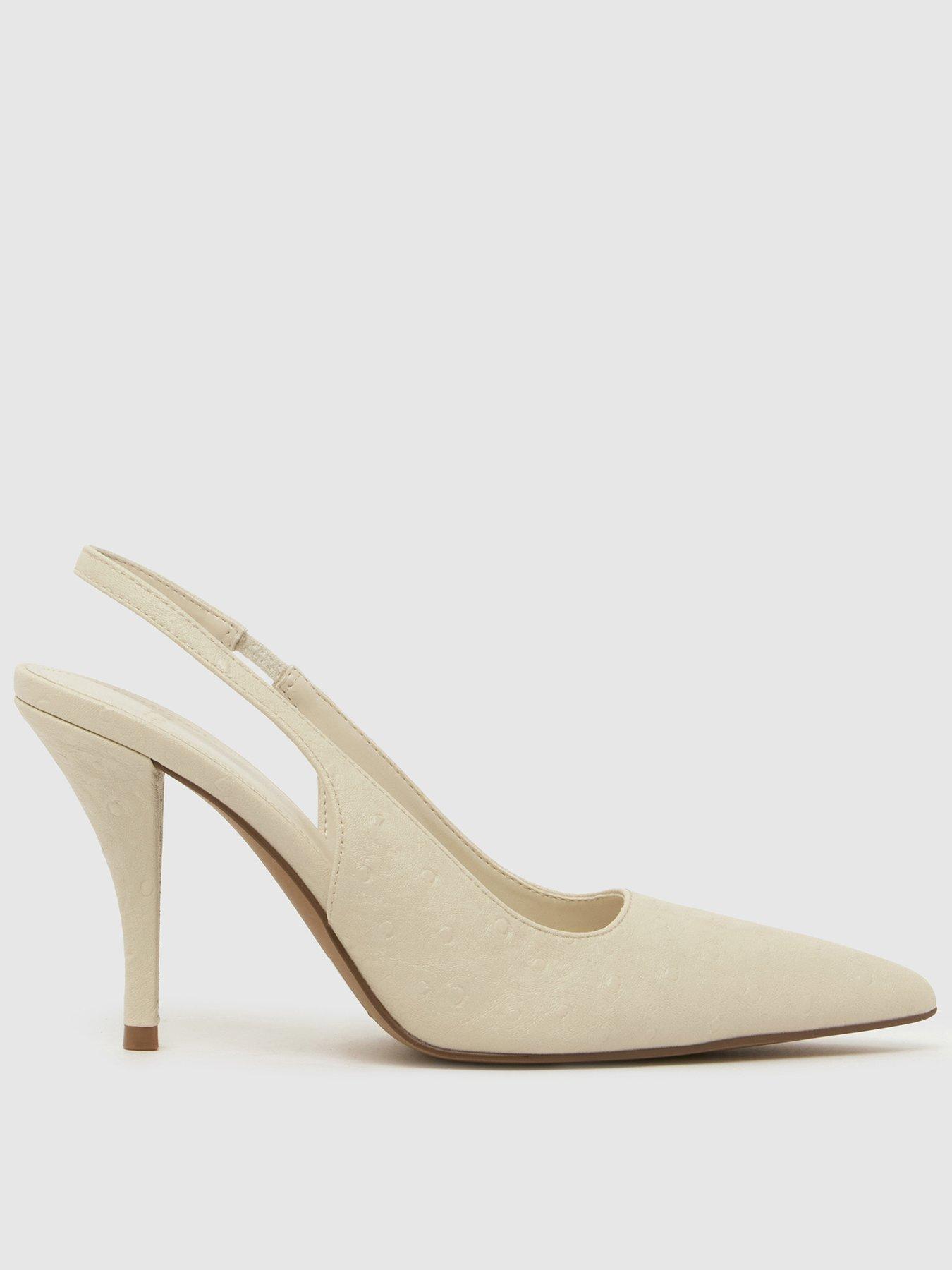Image 1 of 4 of Schuh Sophia Court Shoes - Cream