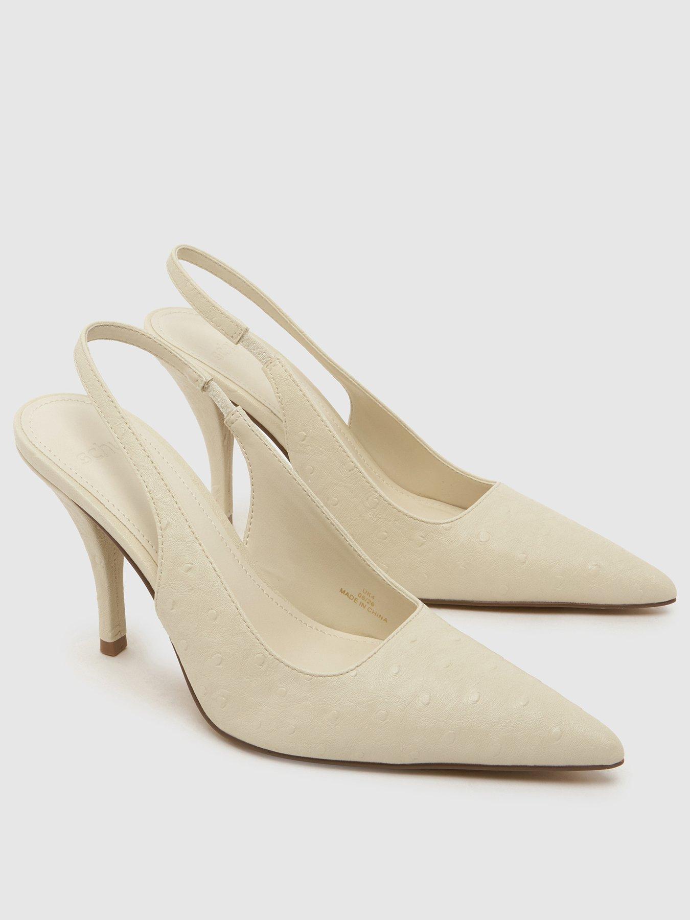 Image 3 of 4 of Schuh Sophia Court Shoes - Cream