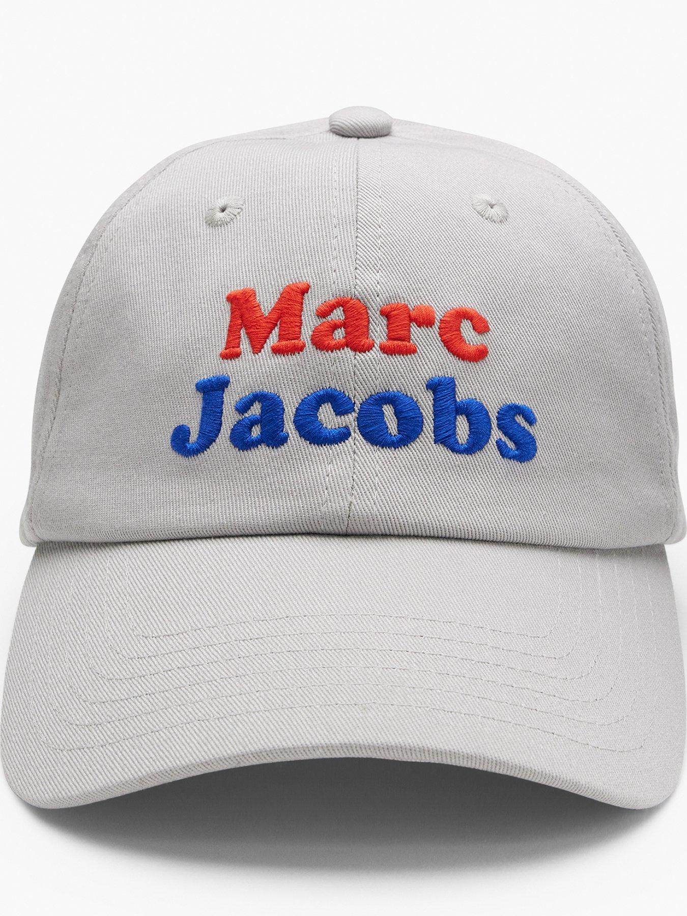 MARC JACOBS Canal Street Logo Cap - Grey