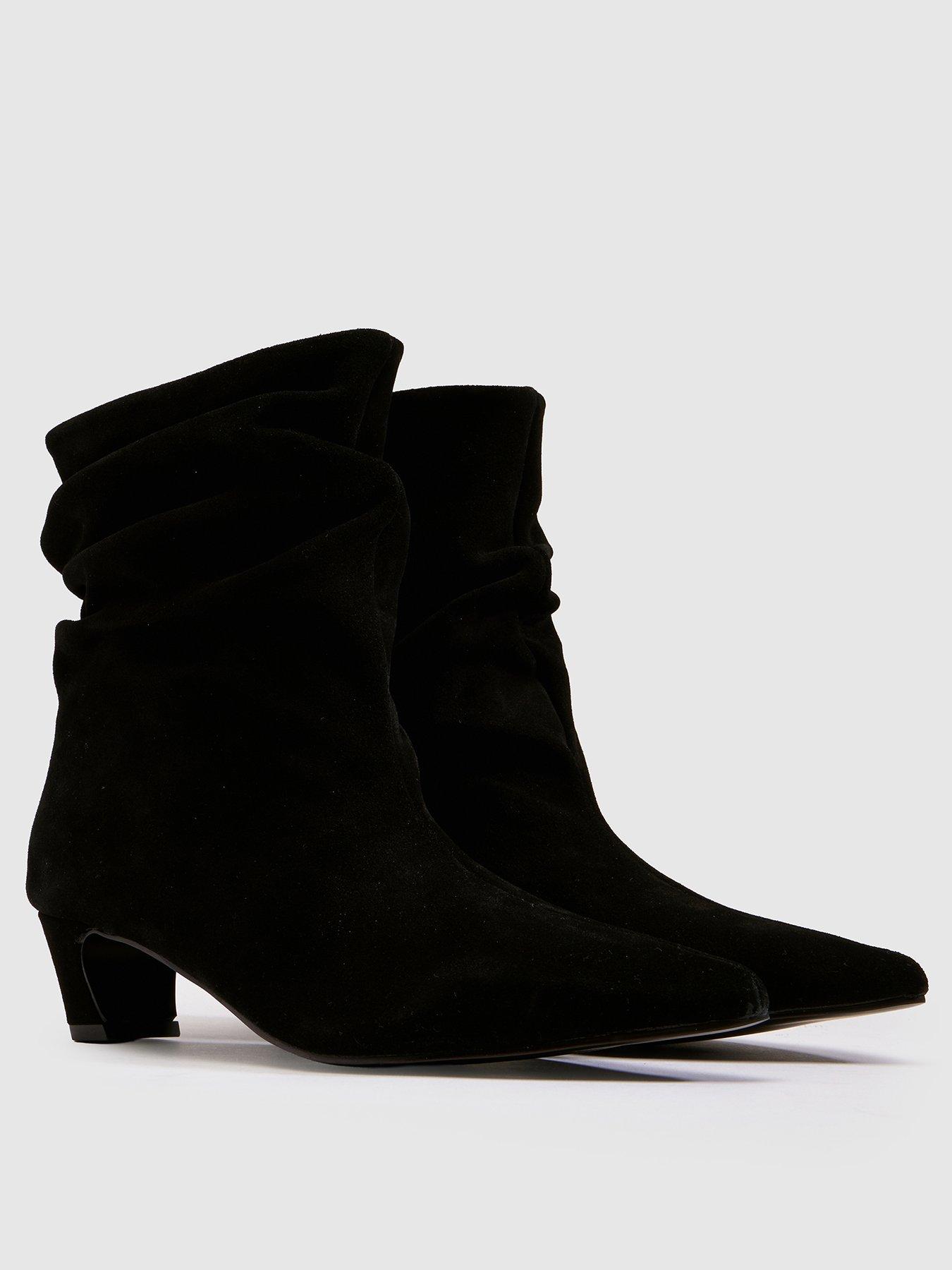 Image 2 of 4 of Schuh Bluebell Slouch Boot - Black