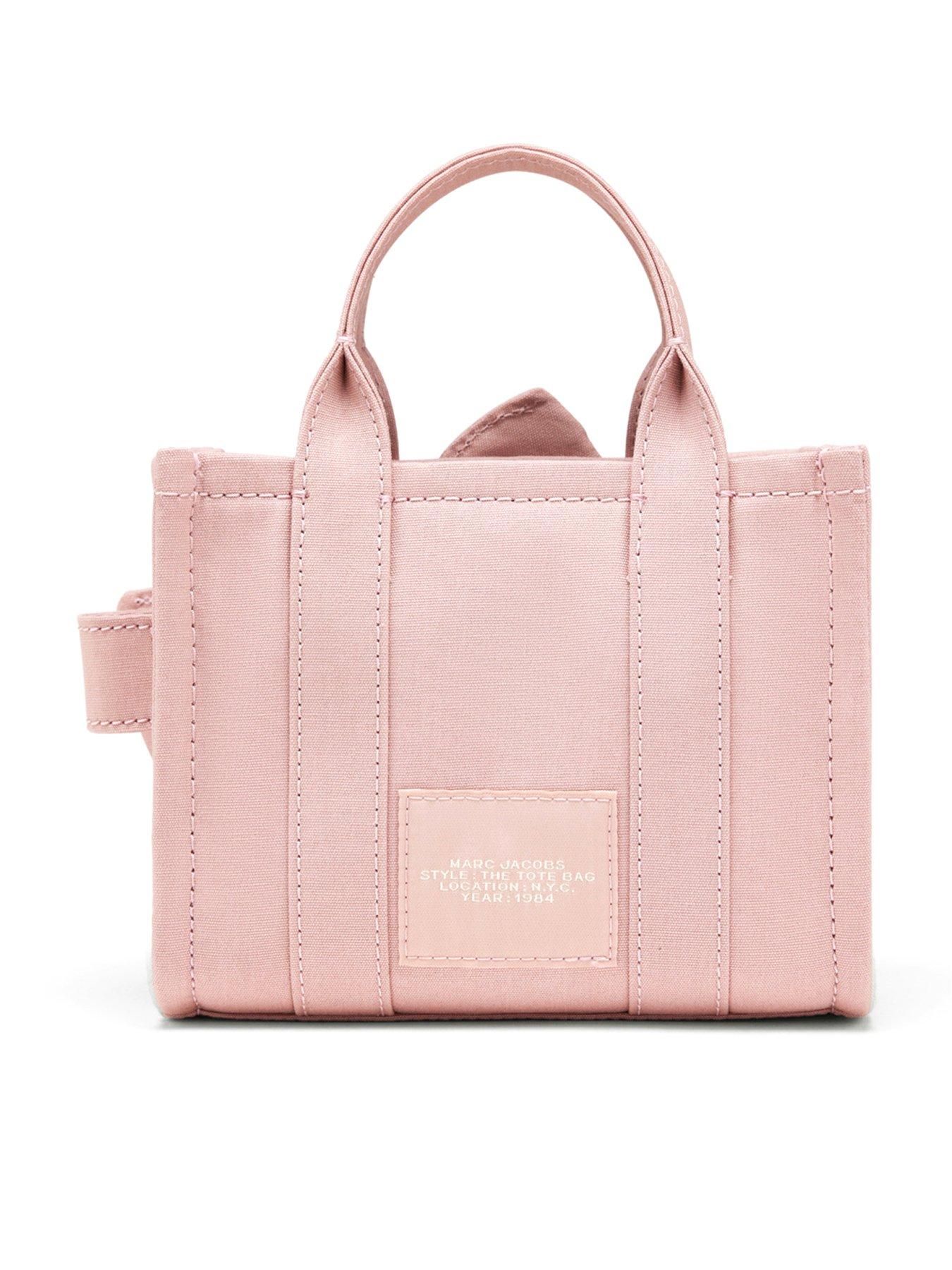 Image 3 of 5 of MARC JACOBS Womens Statement Bow Structured Mini Tote Bag - Pink