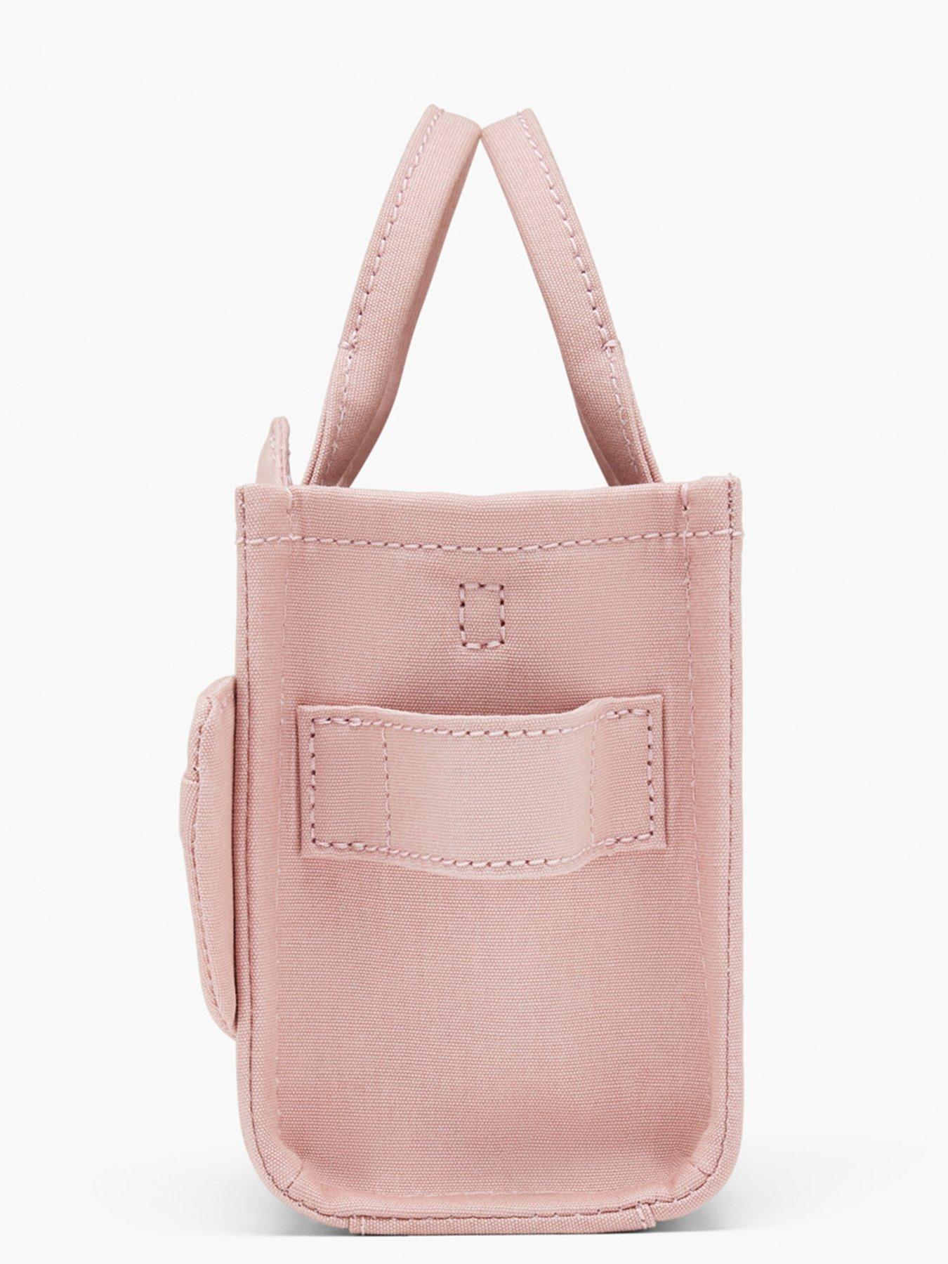 Image 4 of 5 of MARC JACOBS Womens Statement Bow Structured Mini Tote Bag - Pink