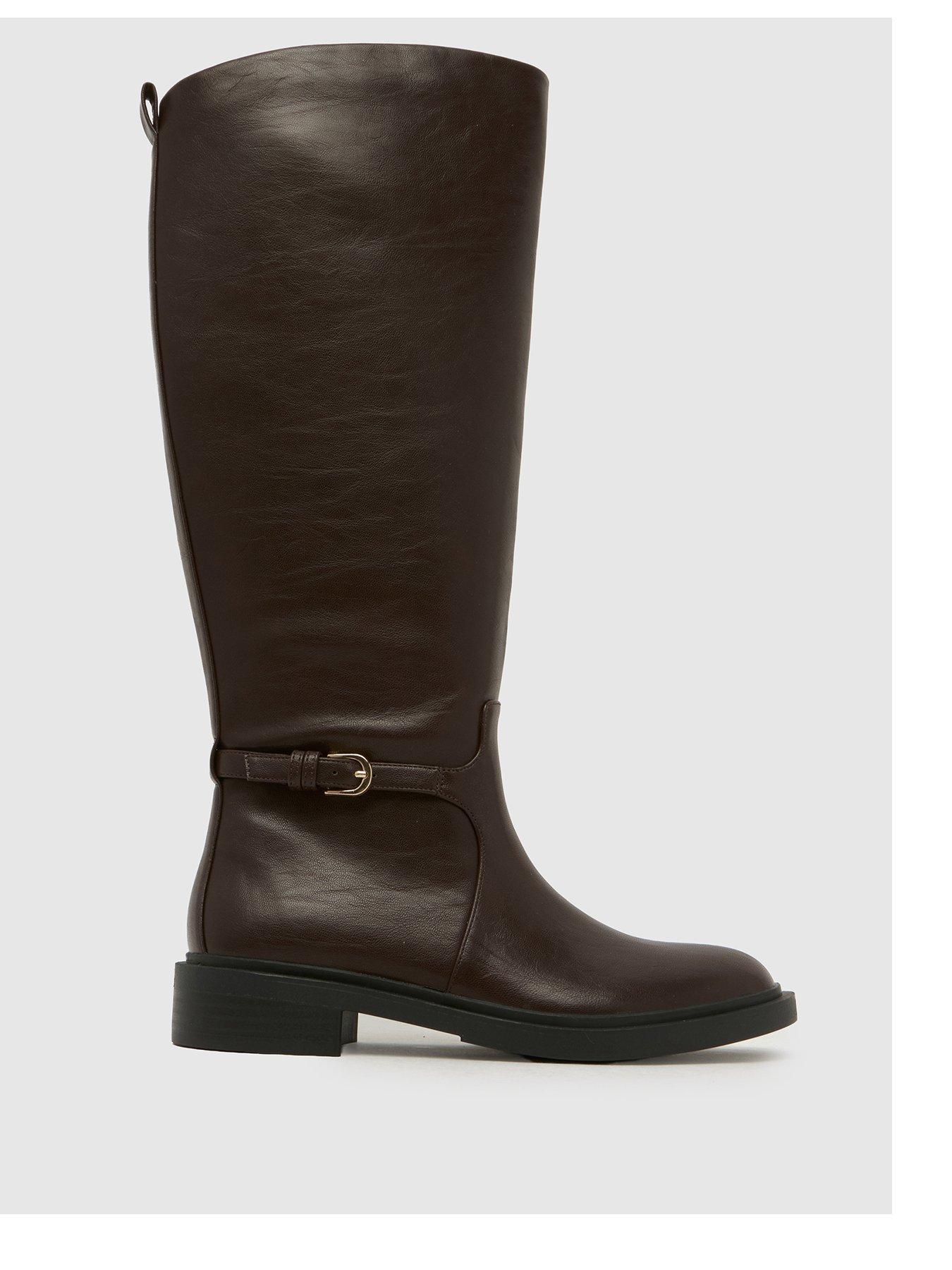 Image 1 of 4 of Schuh Daniela Riding Boot - Brown