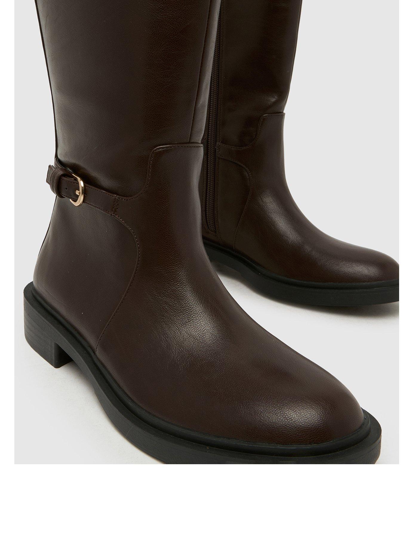 Image 3 of 4 of Schuh Daniela Riding Boot - Brown