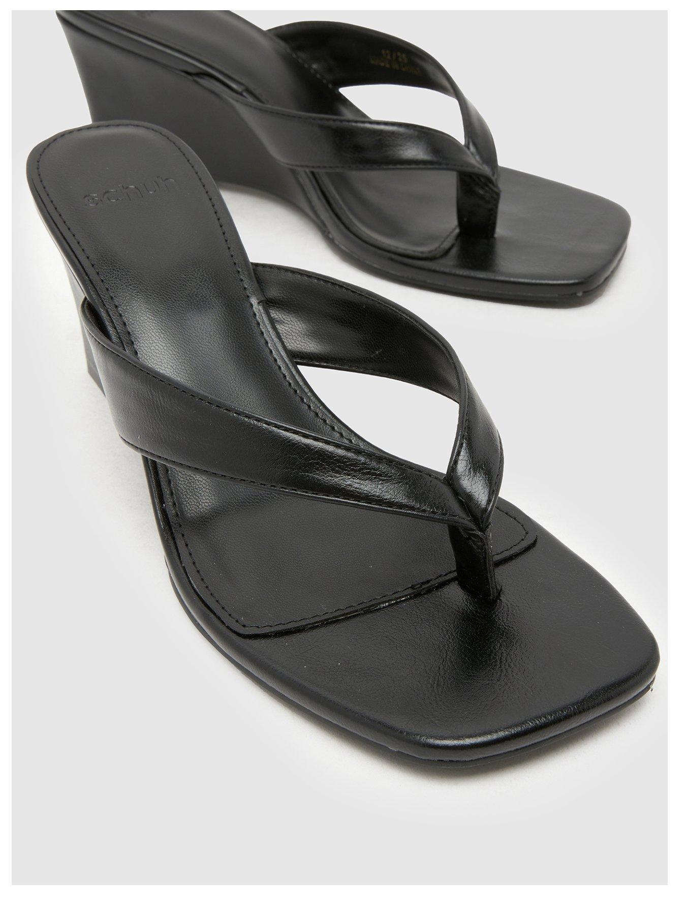 Image 3 of 4 of Schuh Solomon Wedge - Black