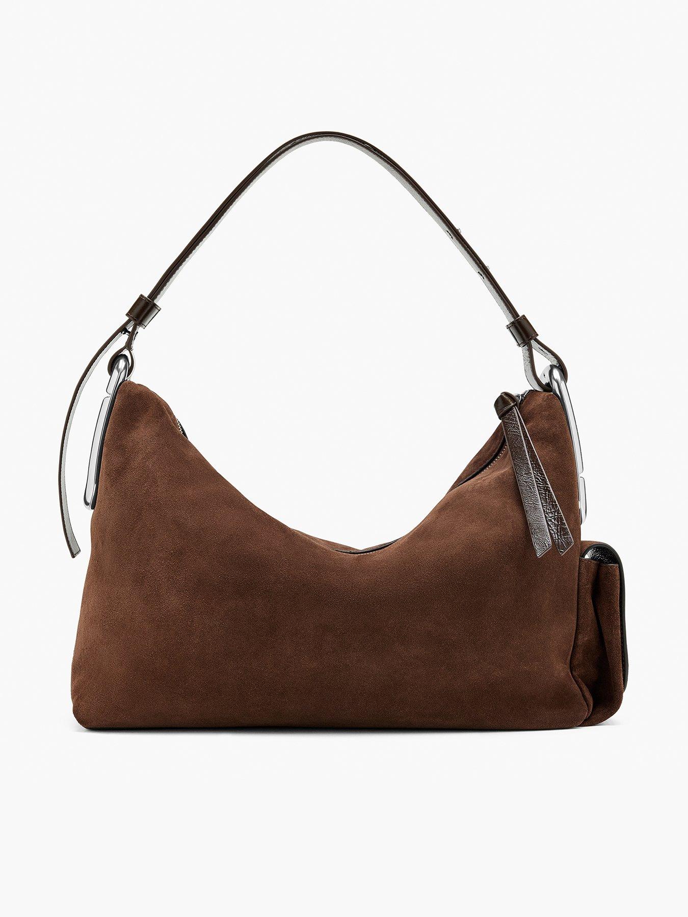 MARC JACOBS Large Scene Shoulder Bag - Dark Brown
