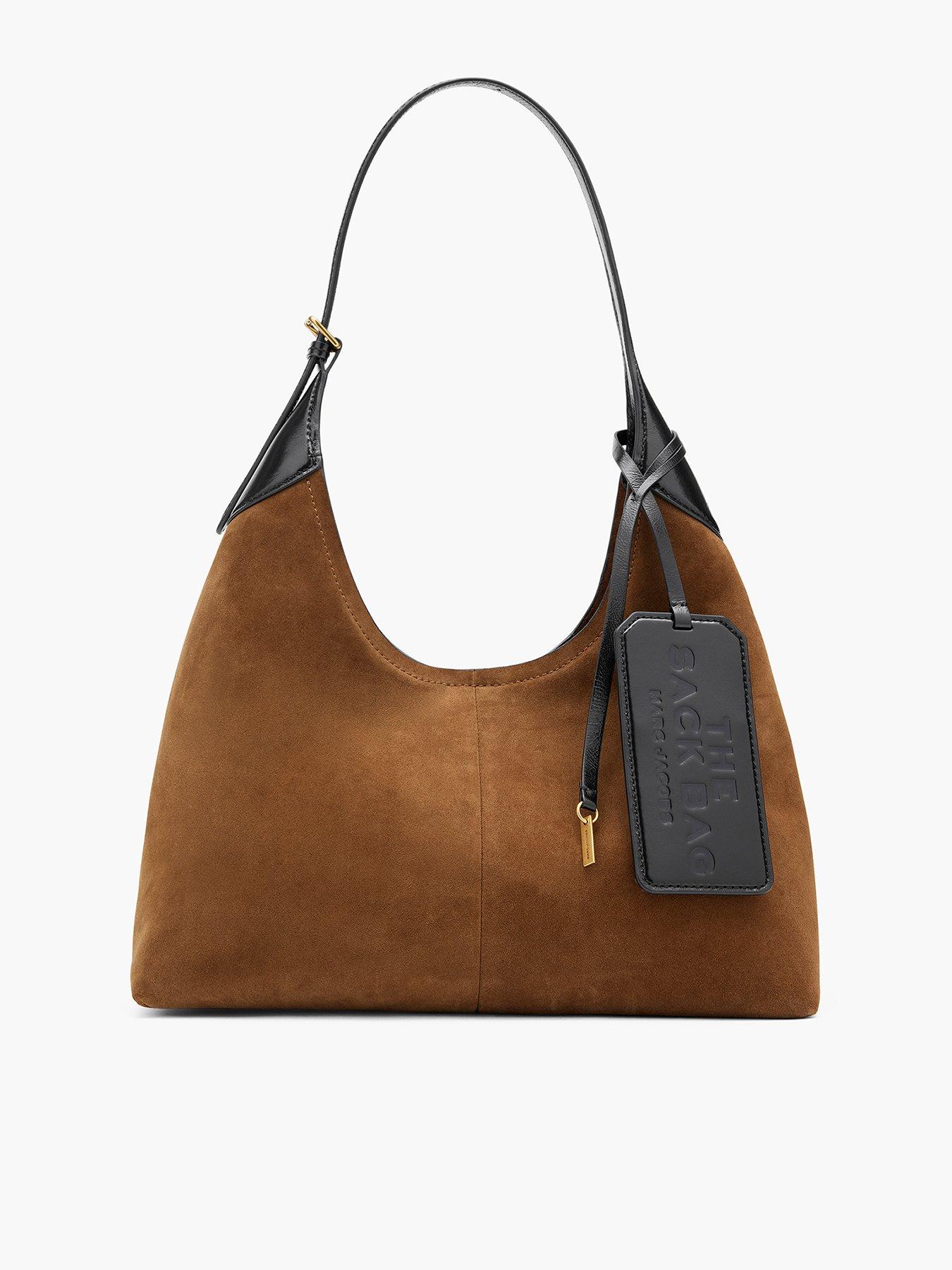 MARC JACOBS The Belted Sack Shoulder Bag - Brown