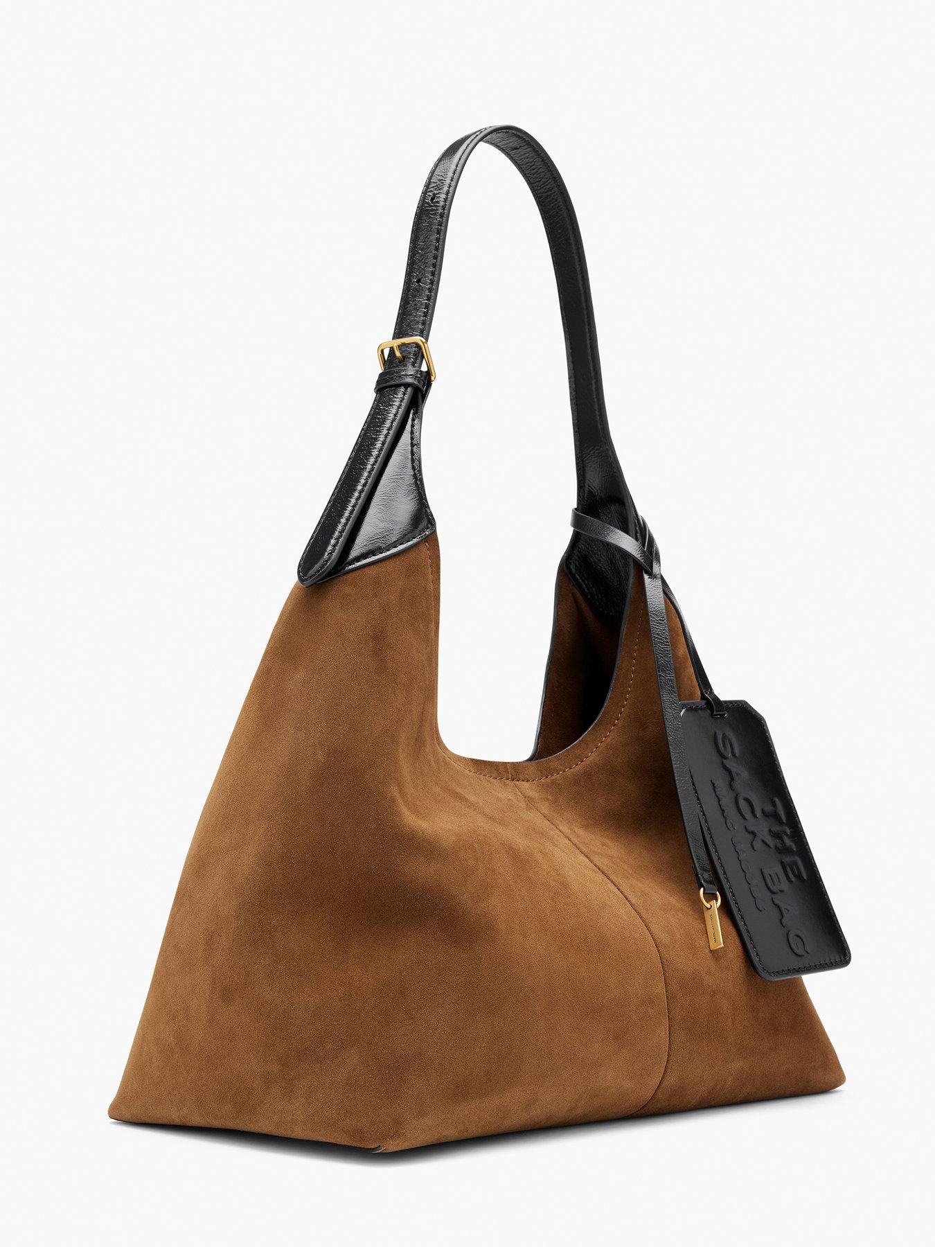 Image 2 of 4 of MARC JACOBS The Belted Sack Shoulder Bag - Brown