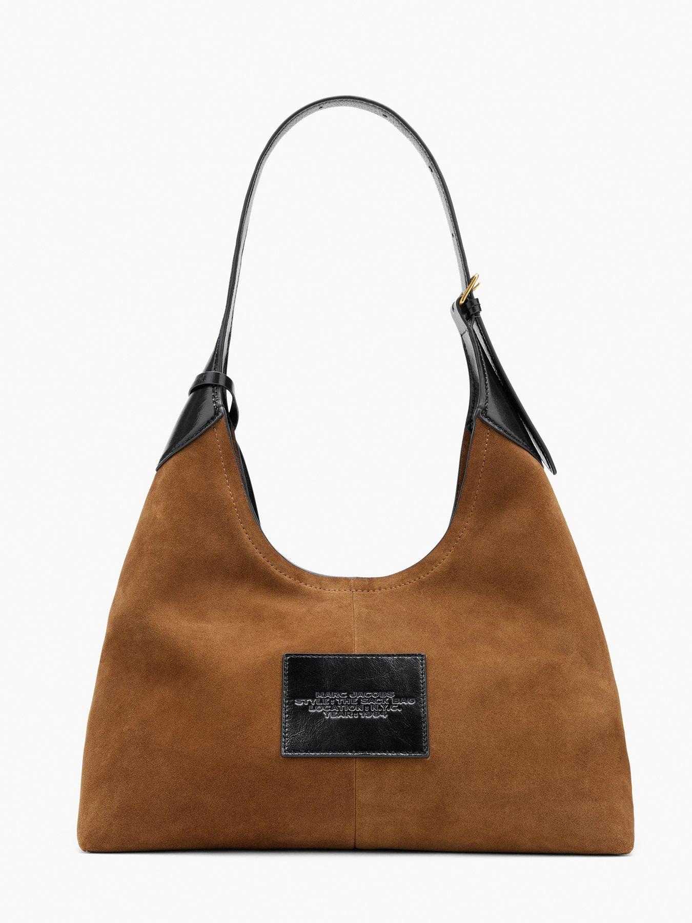 Image 4 of 4 of MARC JACOBS The Belted Sack Shoulder Bag - Brown