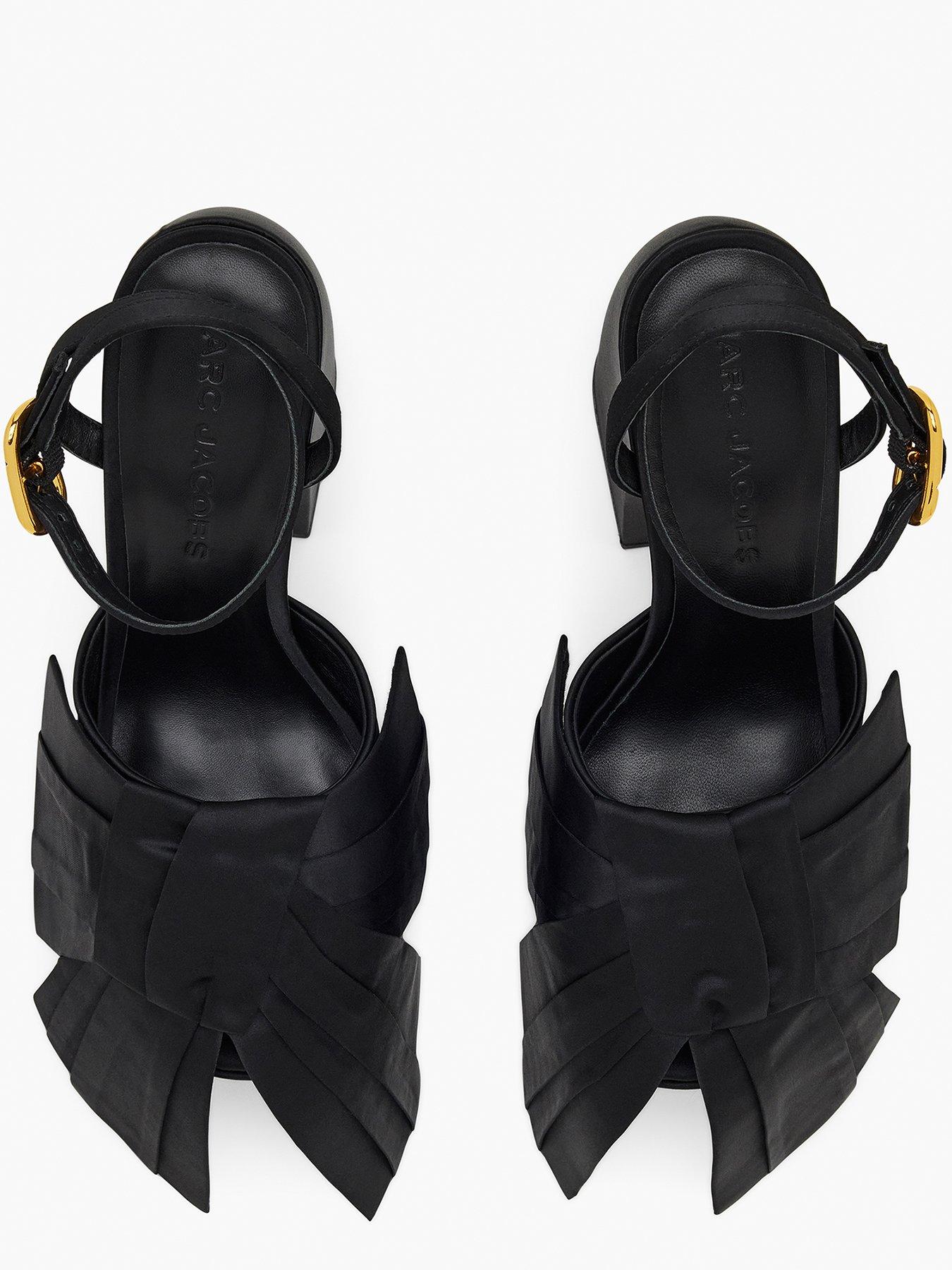 Image 5 of 5 of MARC JACOBS The Bow Platform Heel - Black