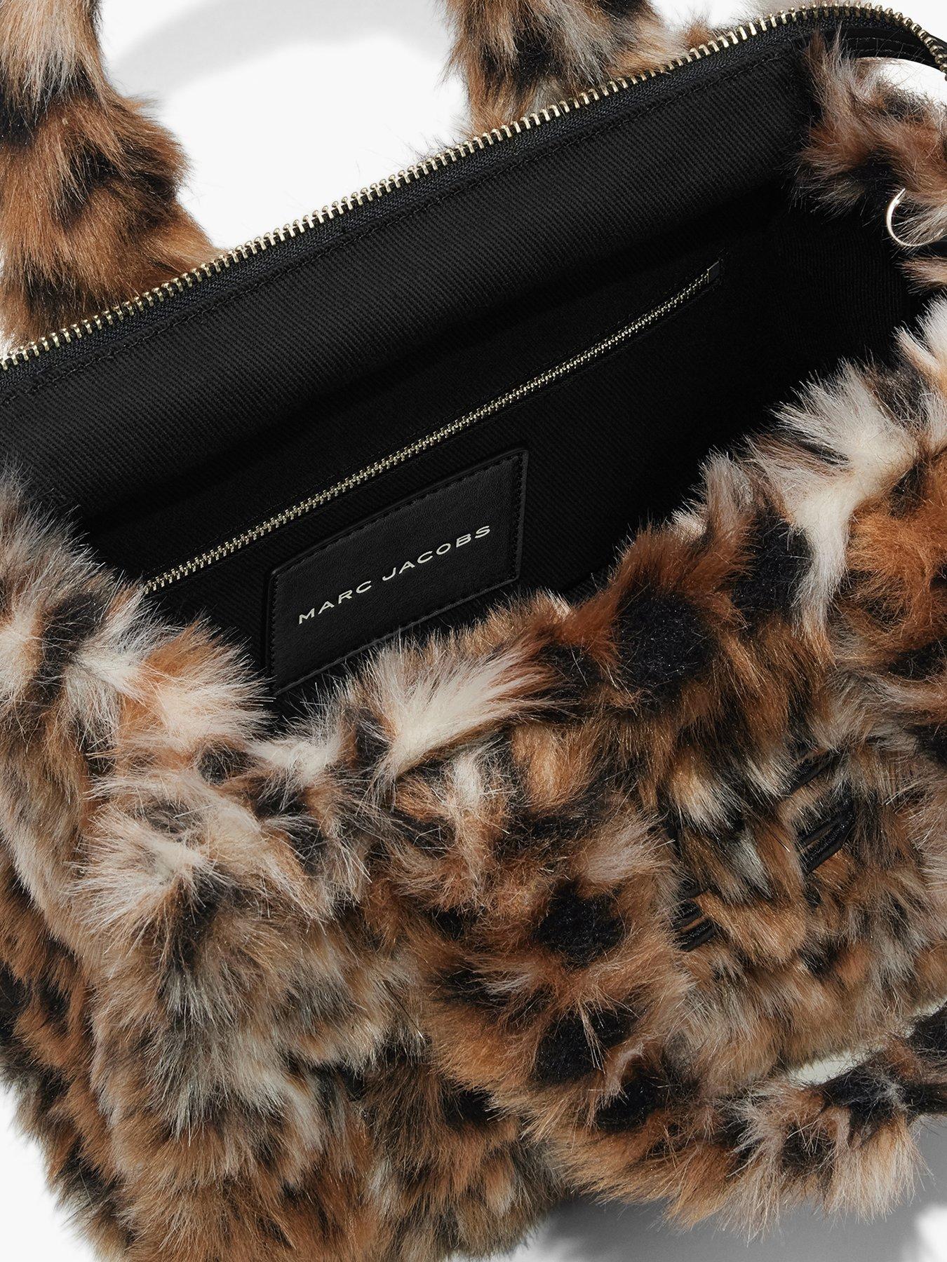 Image 5 of 5 of MARC JACOBS The Small Leopard Print Tote Bag - Brown