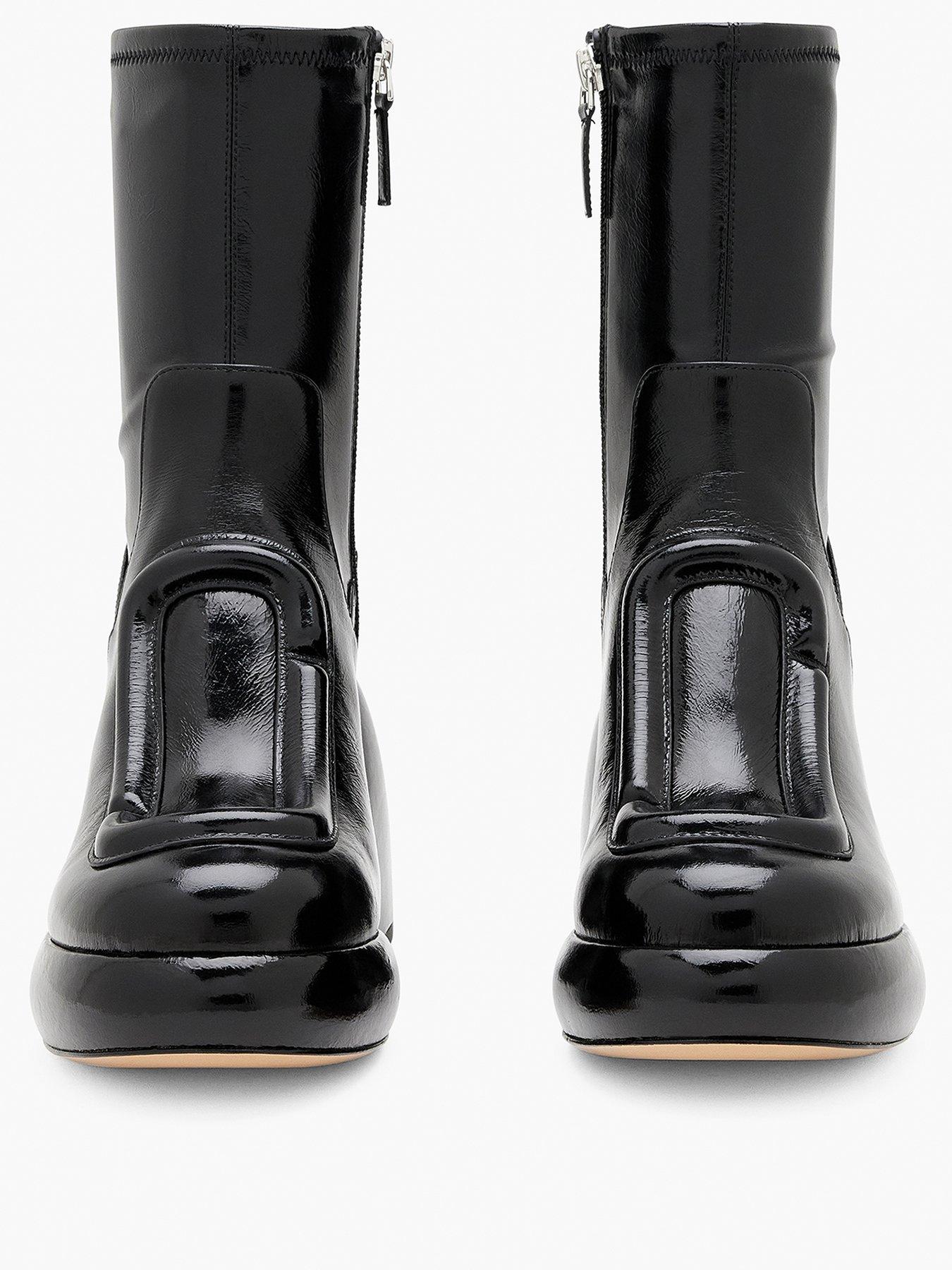 Image 2 of 3 of MARC JACOBS The Pop J Marc Ankle Boot - Black