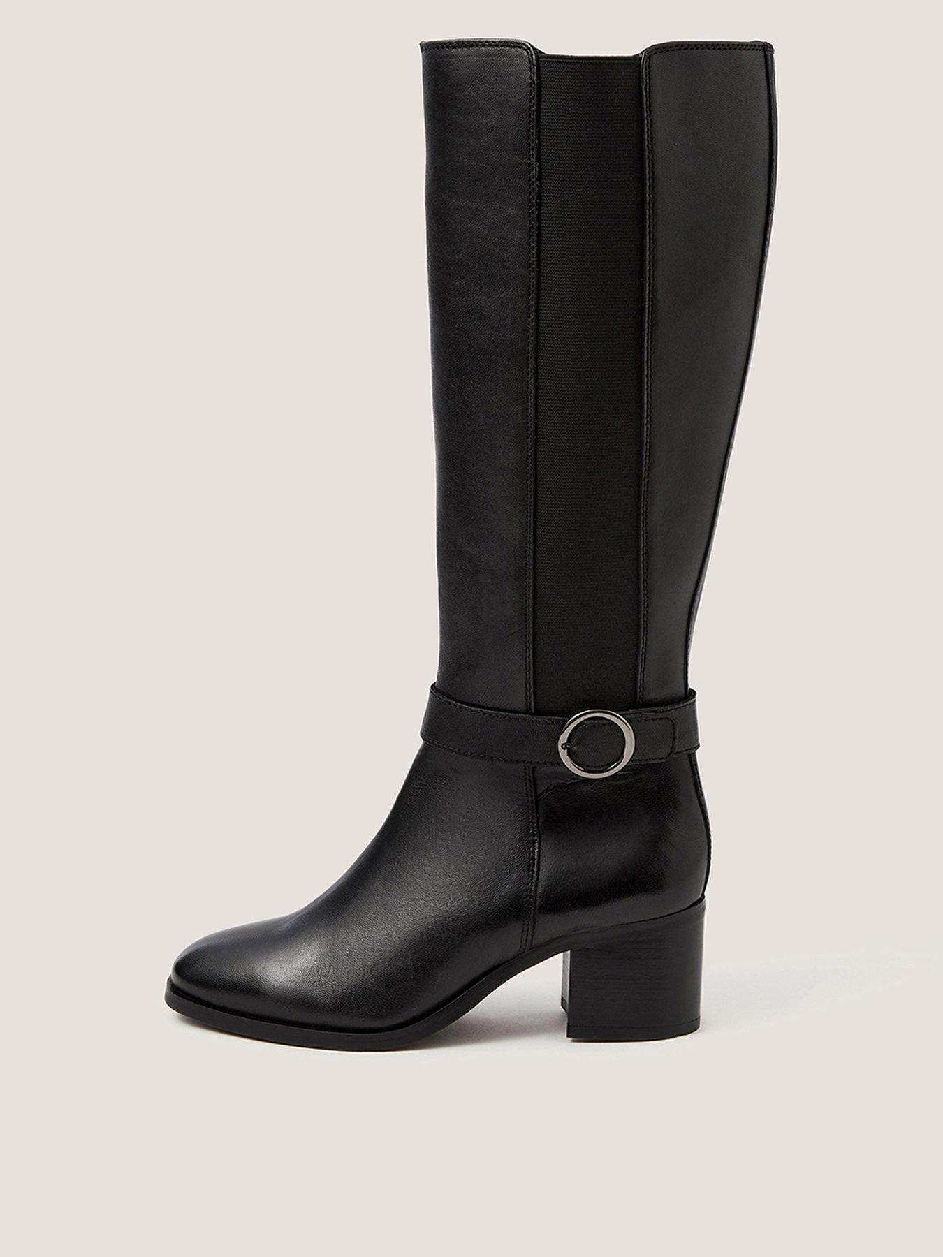 Monsoon Tori Leather Riding Boot