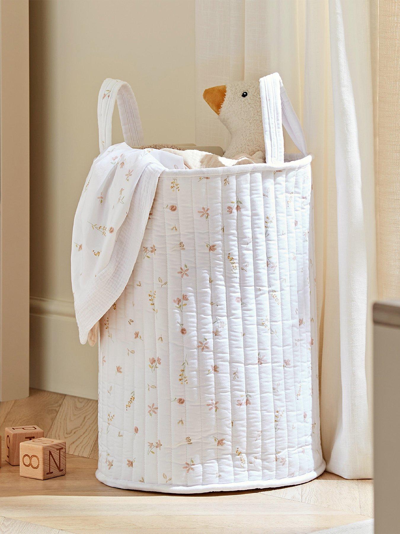 CuddleCo Large Storage Basket - Cashmere Meadow