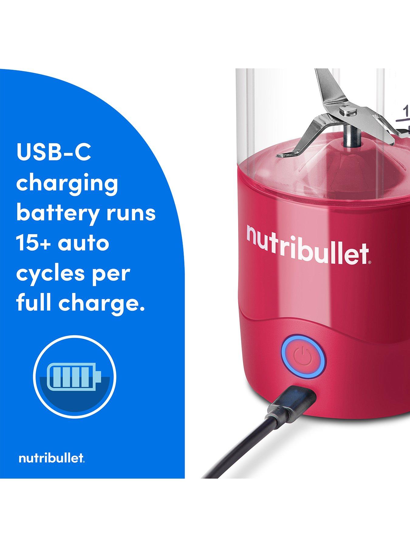 Image 3 of 8 of NUTRIBULLET Portable Blender (Magenta)