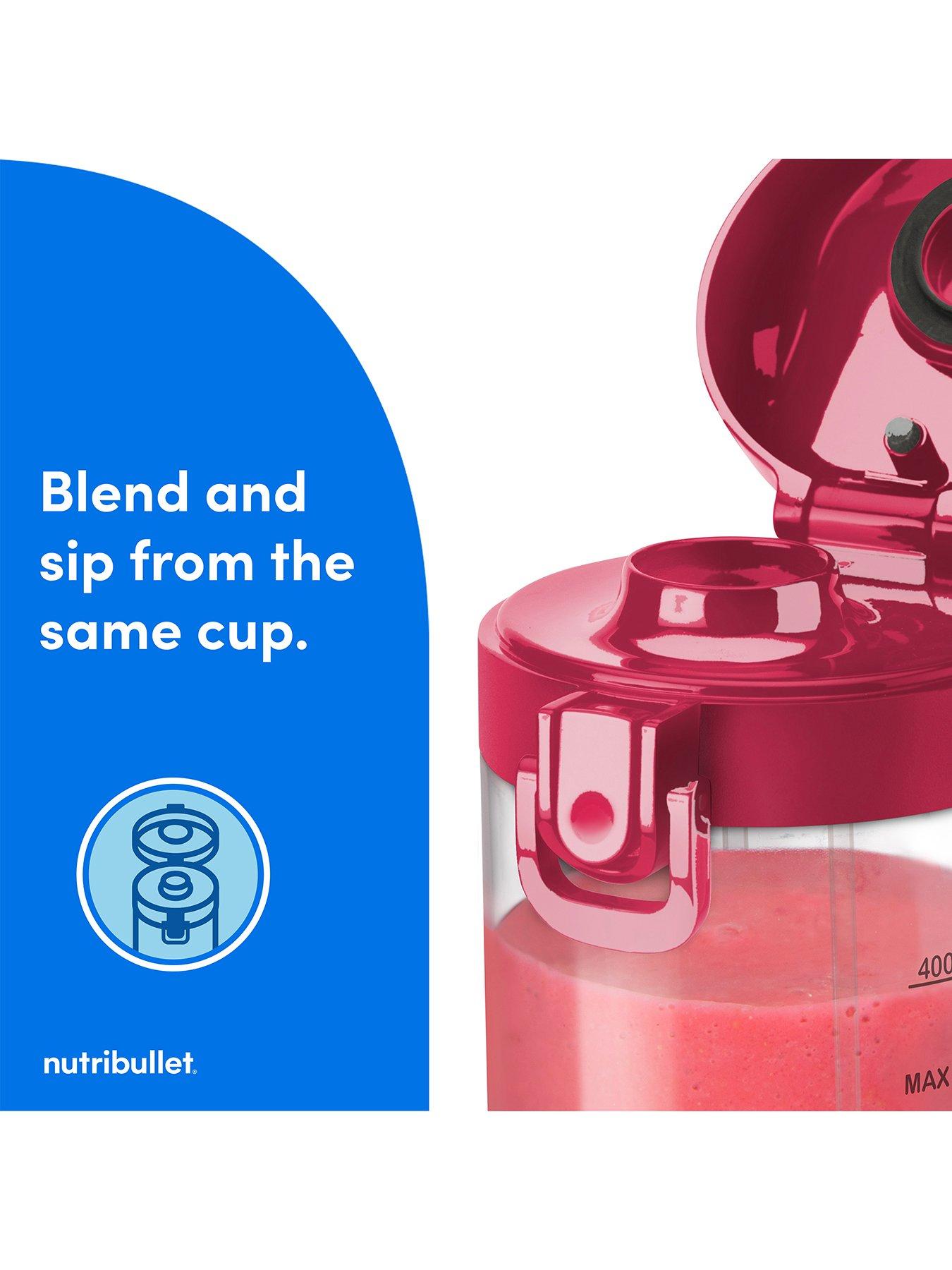 Image 5 of 8 of NUTRIBULLET Portable Blender (Magenta)