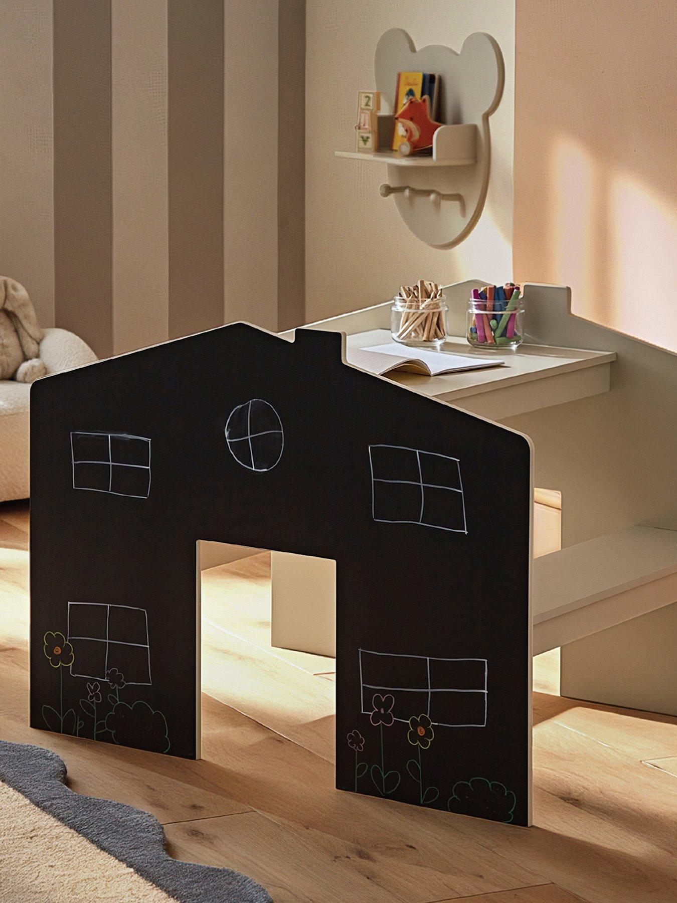 Image 1 of 5 of CuddleCo House Desk for 2 with benches - Pebble