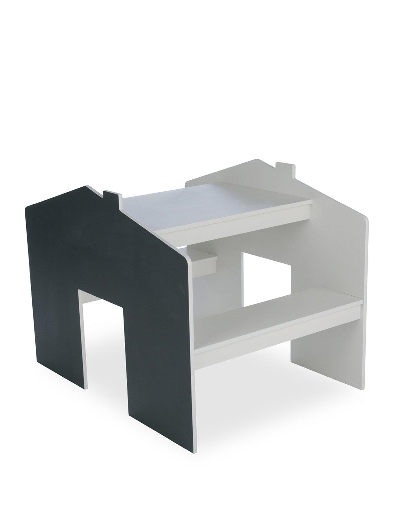 Image 2 of 5 of CuddleCo House Desk for 2 with benches - Pebble