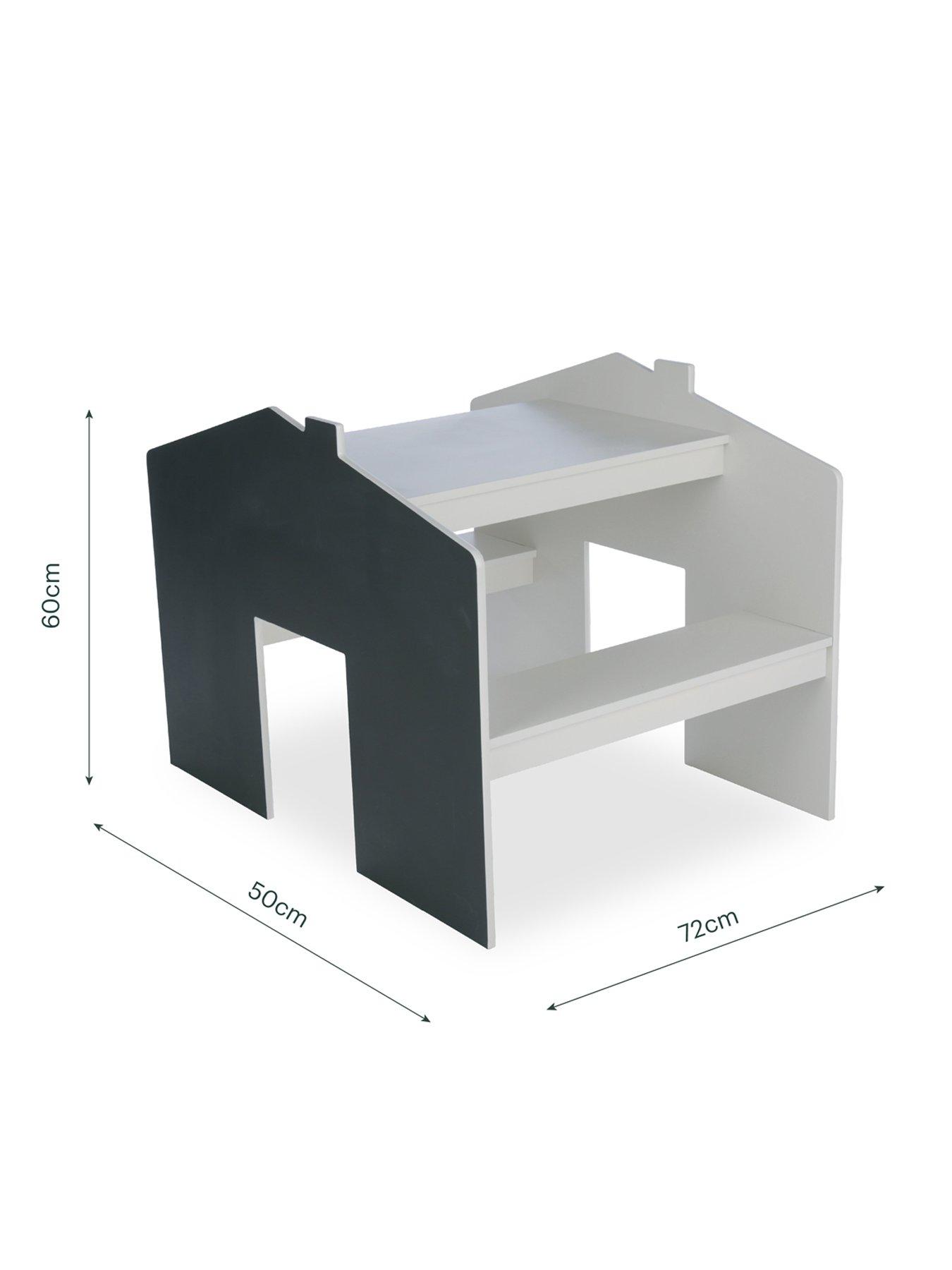 Image 4 of 5 of CuddleCo House Desk for 2 with benches - Pebble