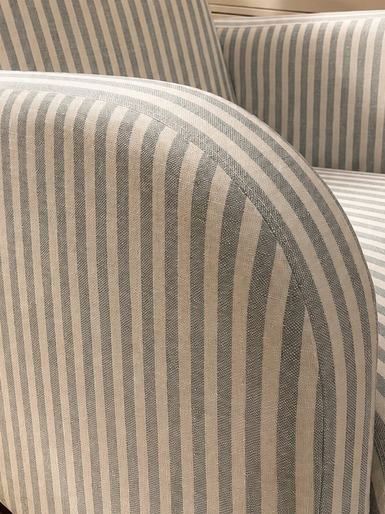 Image 5 of 7 of CuddleCo Etta Nursing Chair - Sea Salt Stripe
