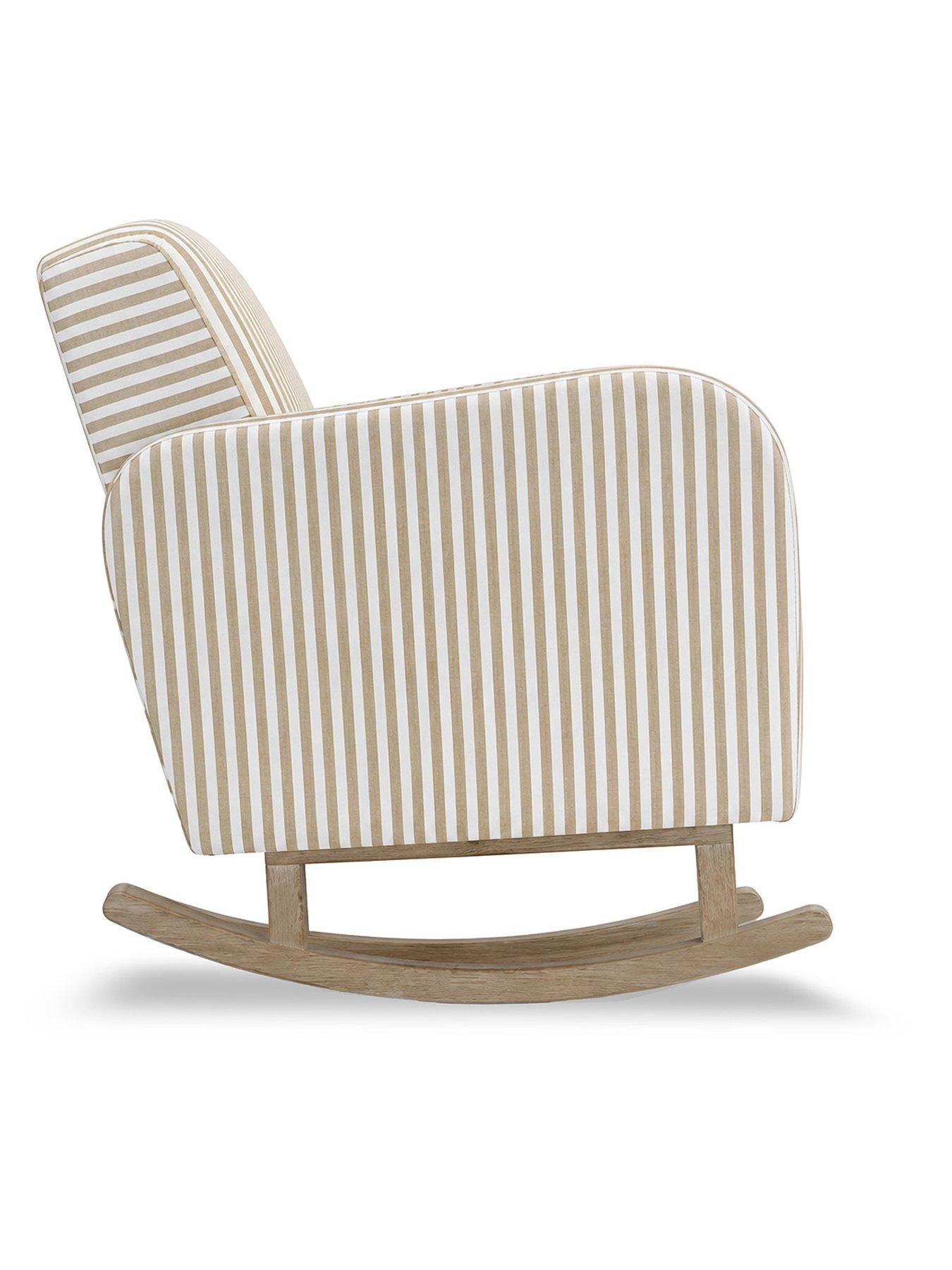 Image 3 of 7 of CuddleCo Etta Nursing Chair - Beach Stripe