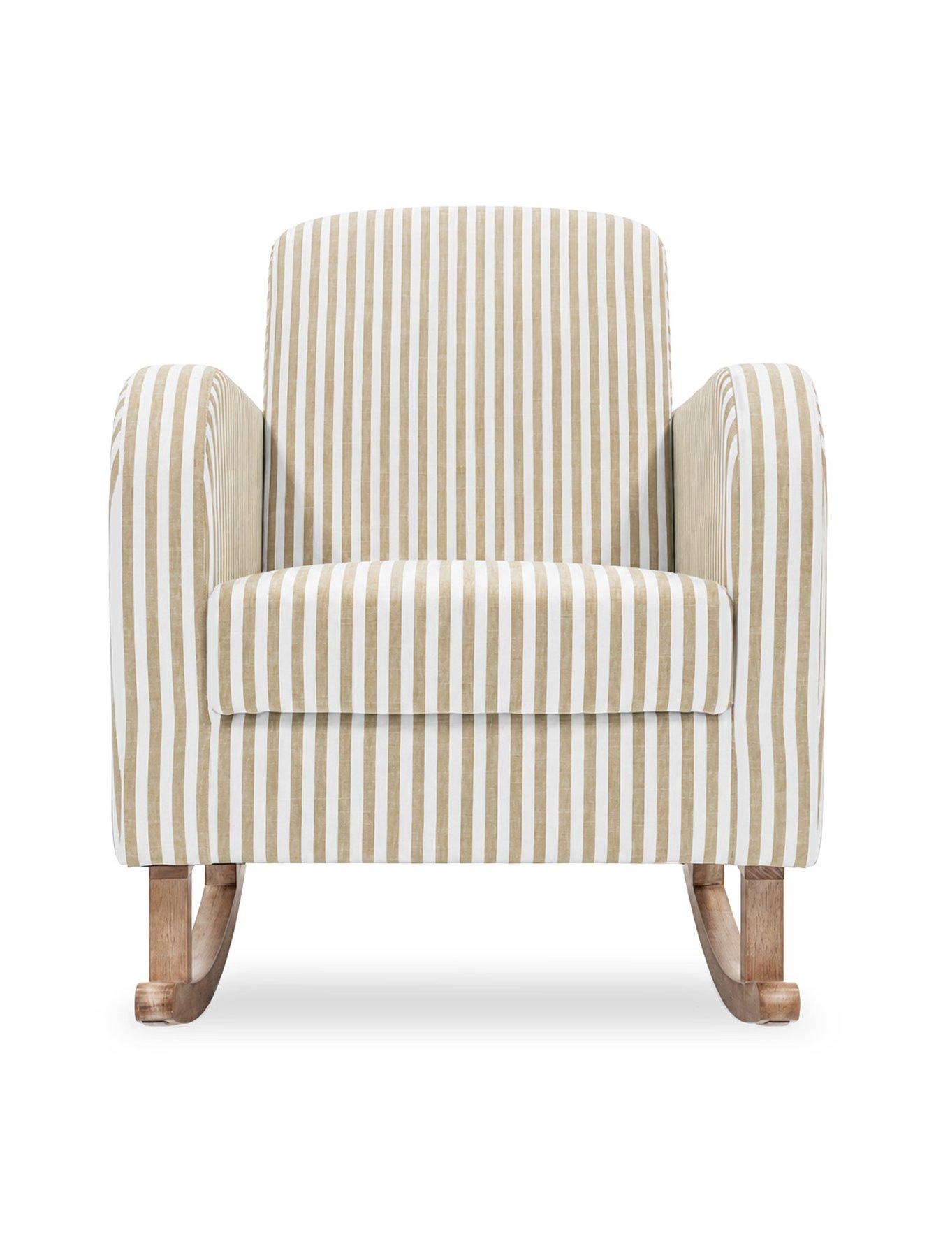 Image 4 of 7 of CuddleCo Etta Nursing Chair - Beach Stripe