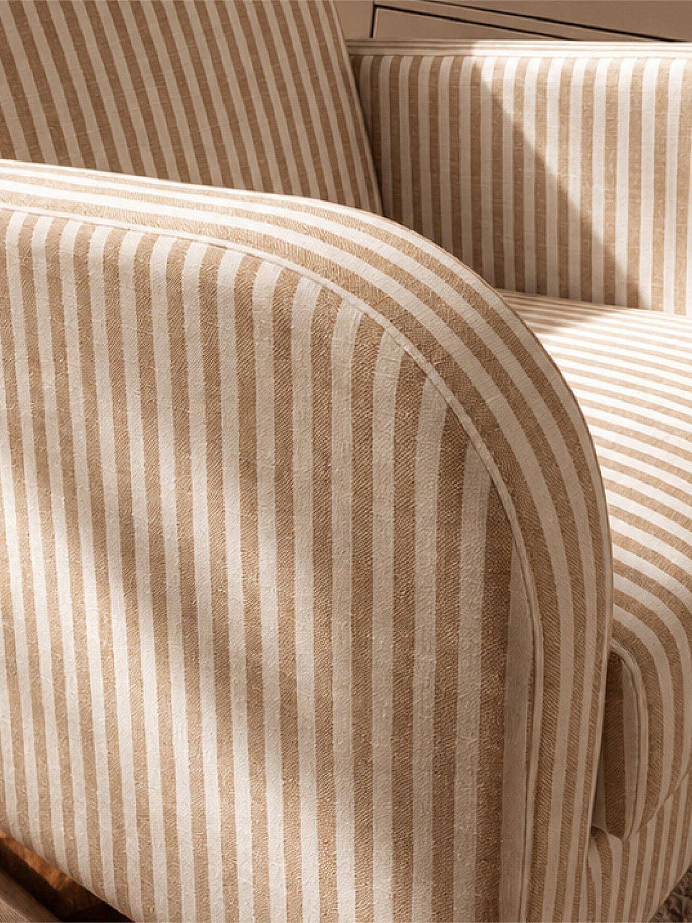Image 5 of 7 of CuddleCo Etta Nursing Chair - Beach Stripe
