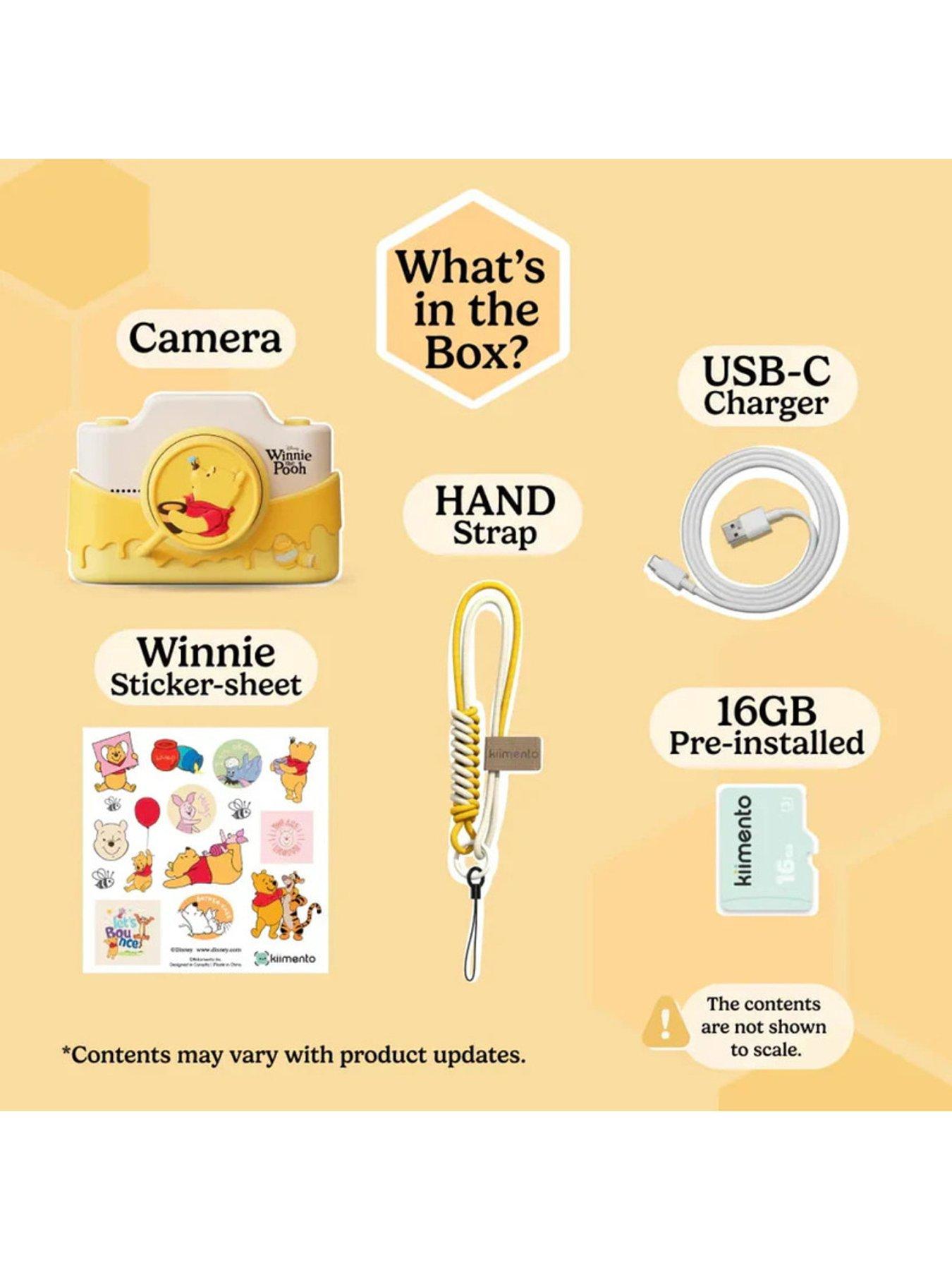 Image 6 of 7 of Disney Winnie the Pooh Kids Digital Camera & Video Camcorder with Touchscreen