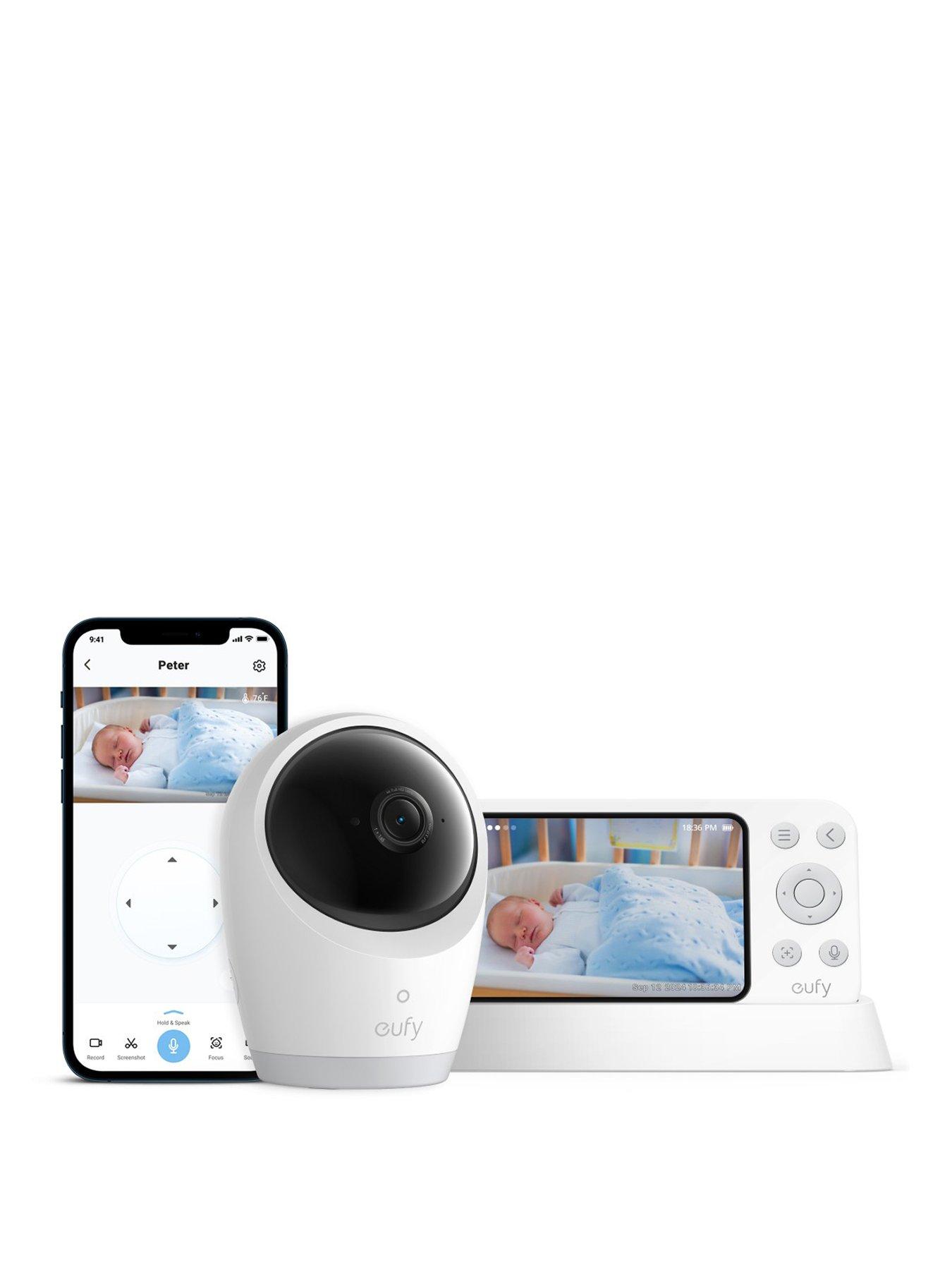 Eufy eufy E21 5" Smart Video Baby Monitor with 4K Pan-Tilt Camera