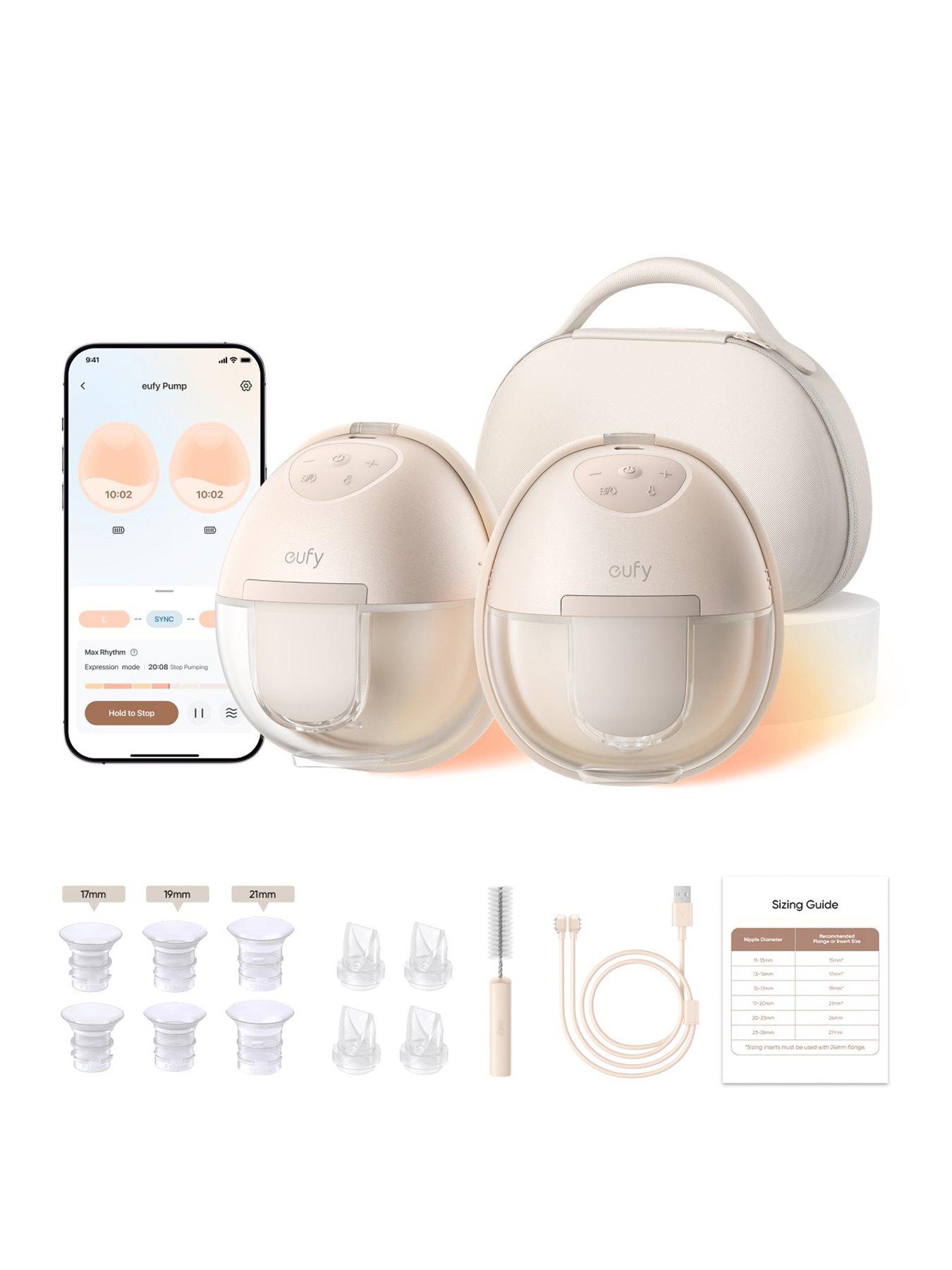 Eufy eufy S1 Pro Heated Electric Breast Pump with Charging Case