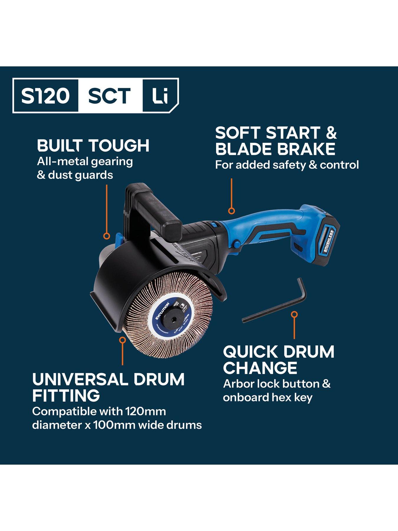 Image 6 of 7 of Evolution S120SCT-Li Surface Conditioning Tool 2ah Battery